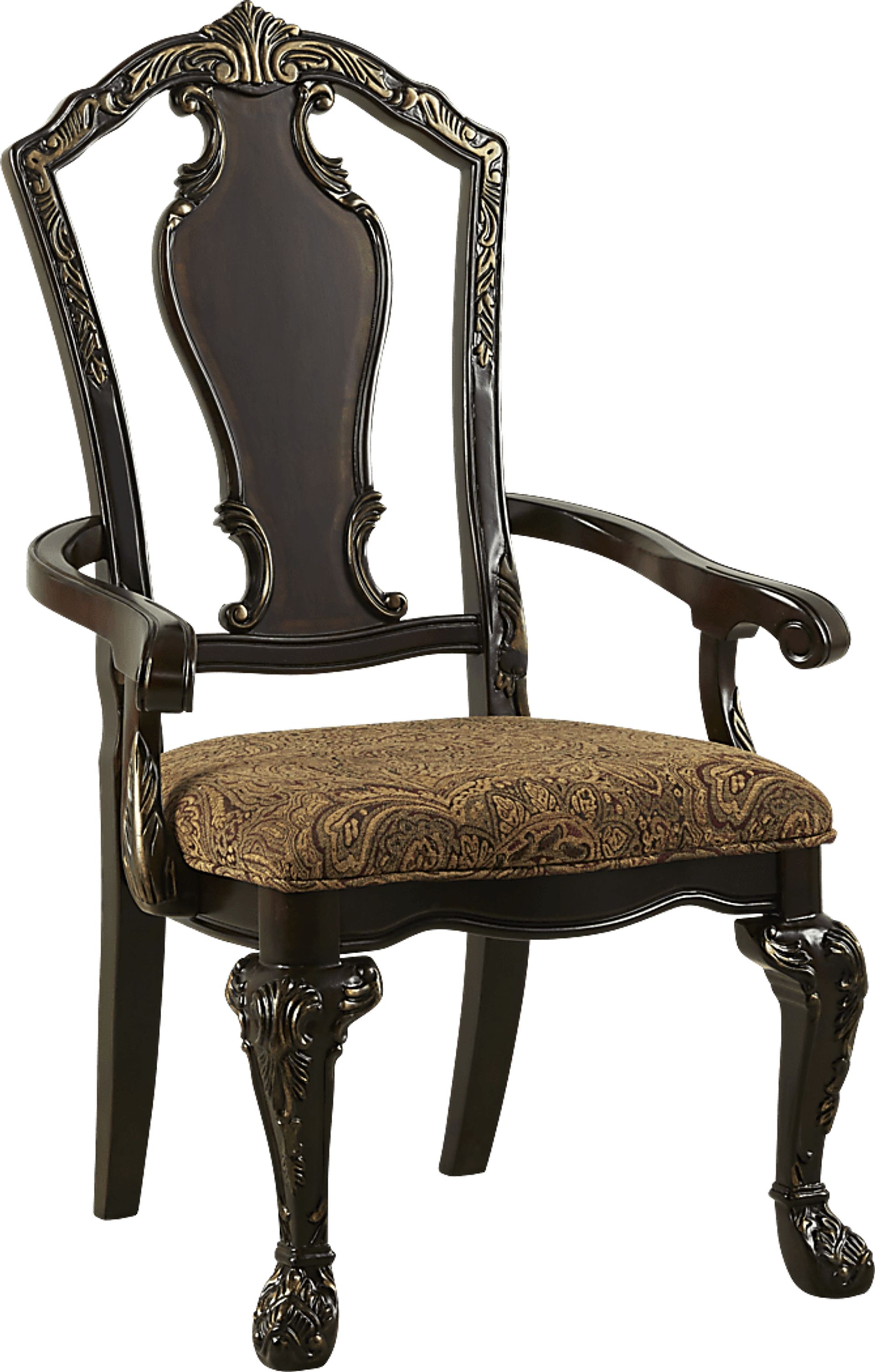 Aylesbury Brown Cherry Arm Chair - Image 1