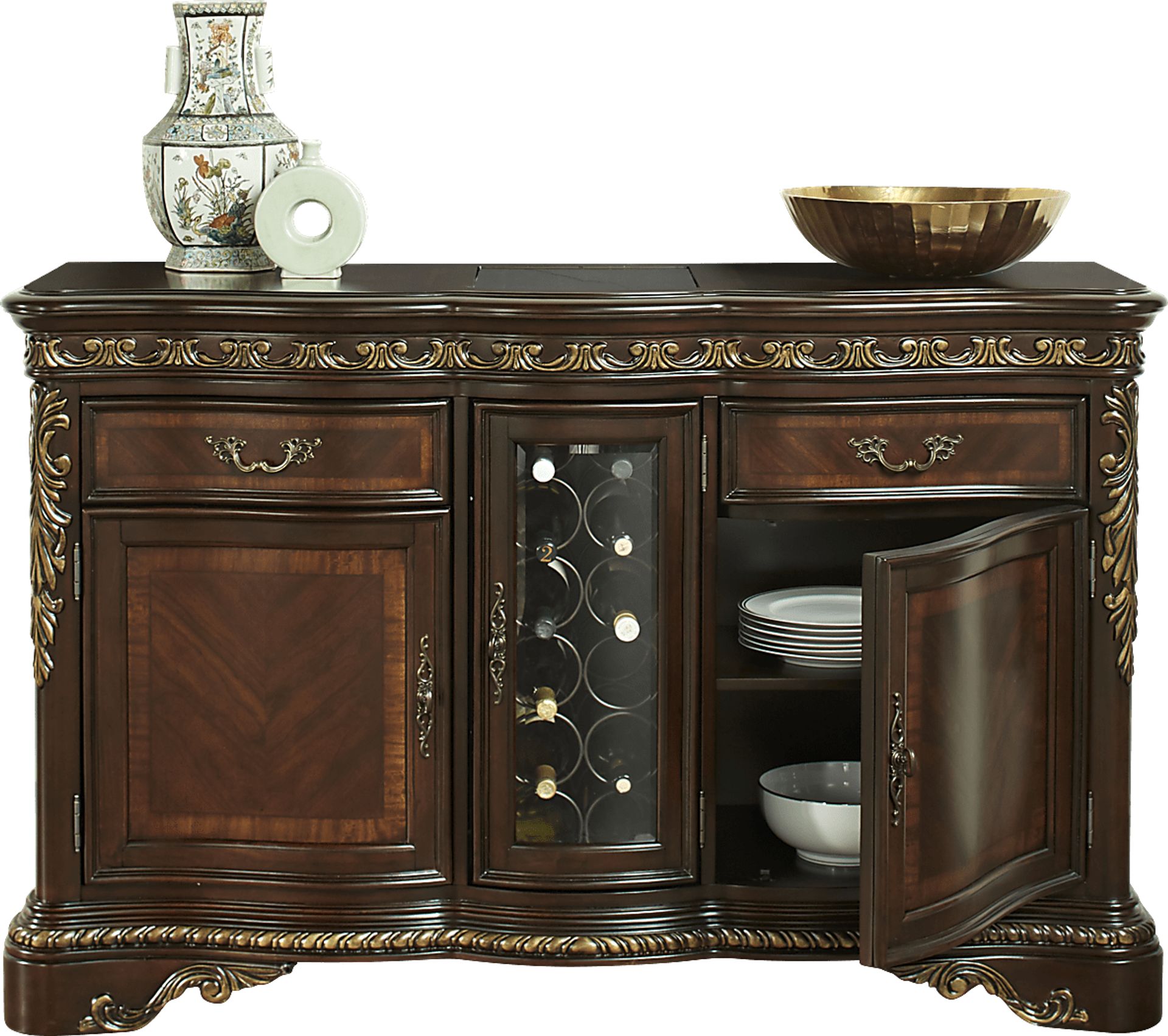 Aylesbury Brown Cherry Server - Image 2