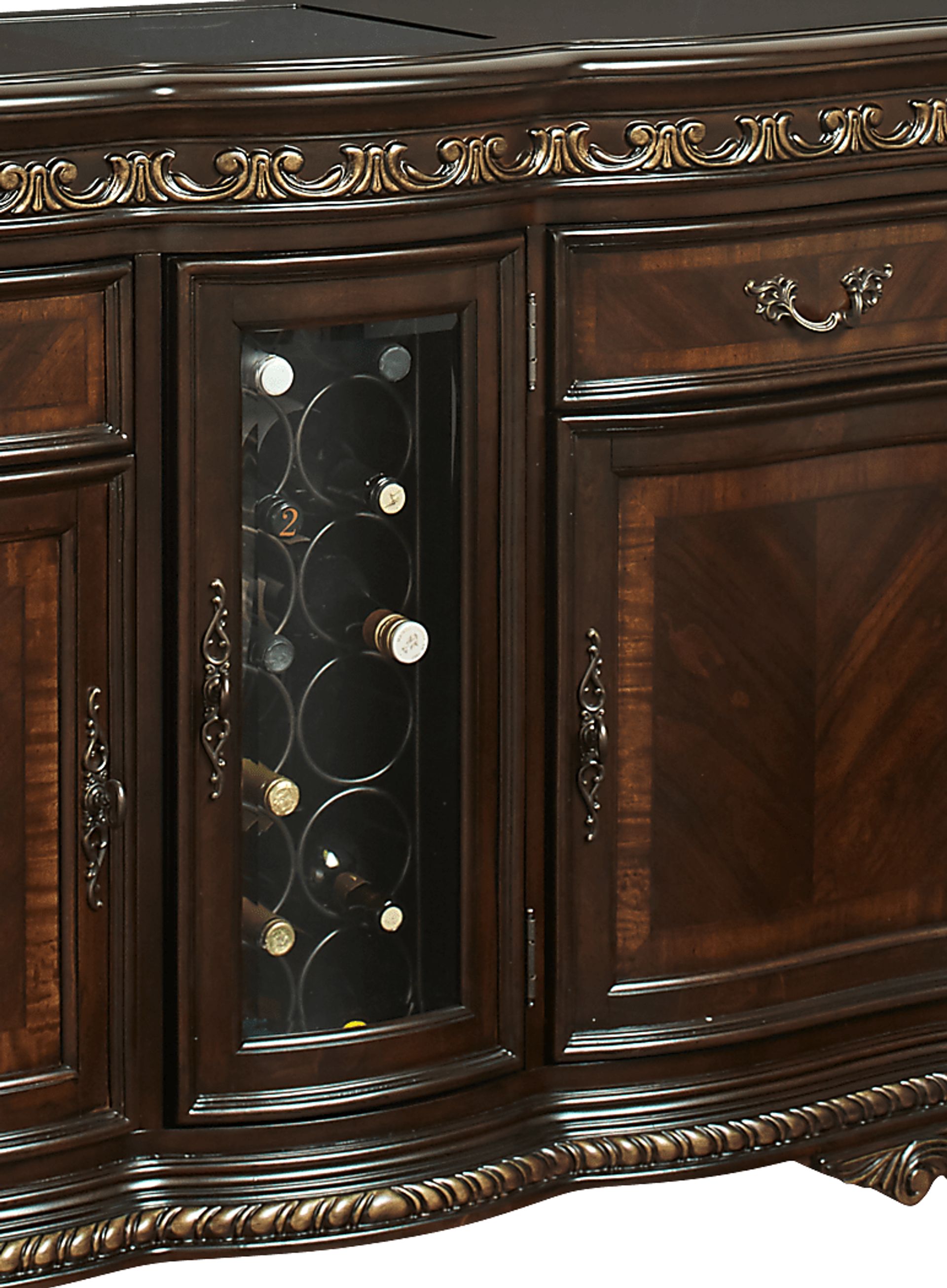 Aylesbury Brown Cherry Server - Image 3