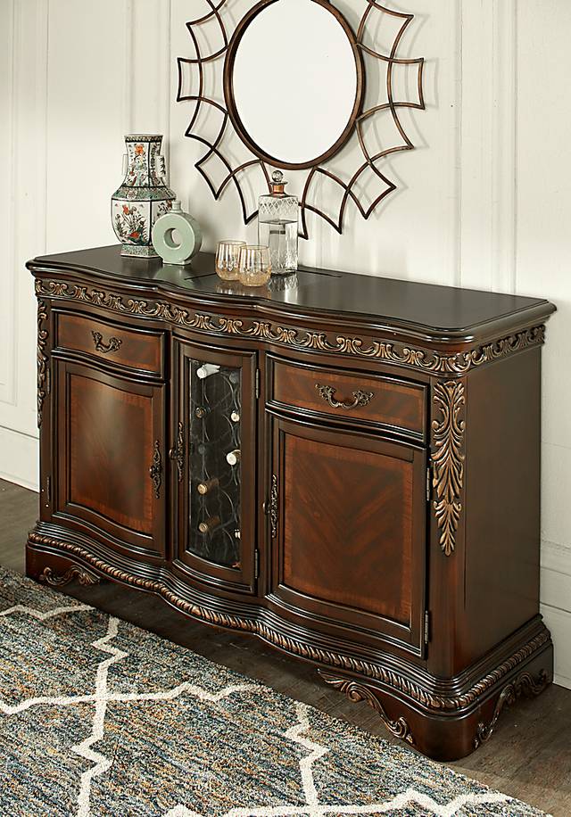 Aylesbury Brown Cherry Server - Thumbnail - Image 4