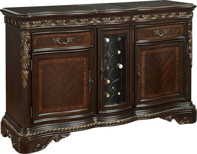 Aylesbury Brown Cherry Server - Thumbnail - Image 1
