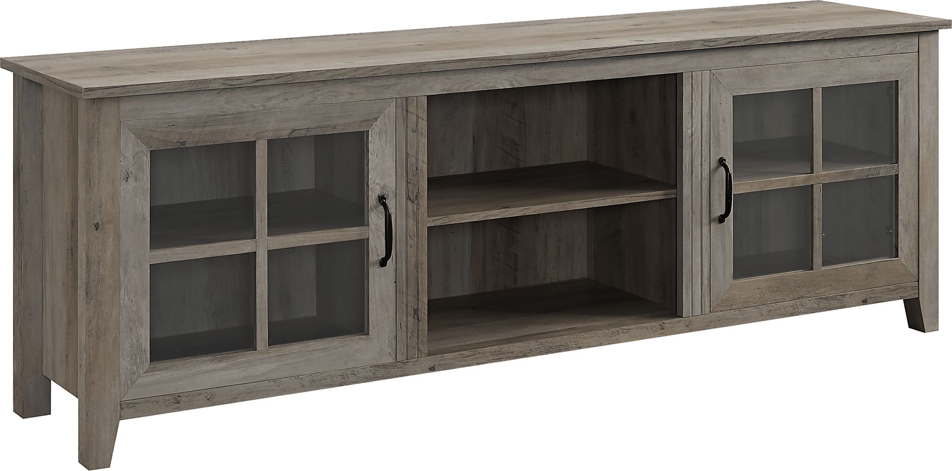 Ayllon Gray 70 in. Console - Image 1