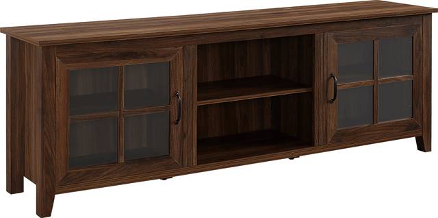 Ayllon Walnut 70 in. Console - Thumbnail - Image 1