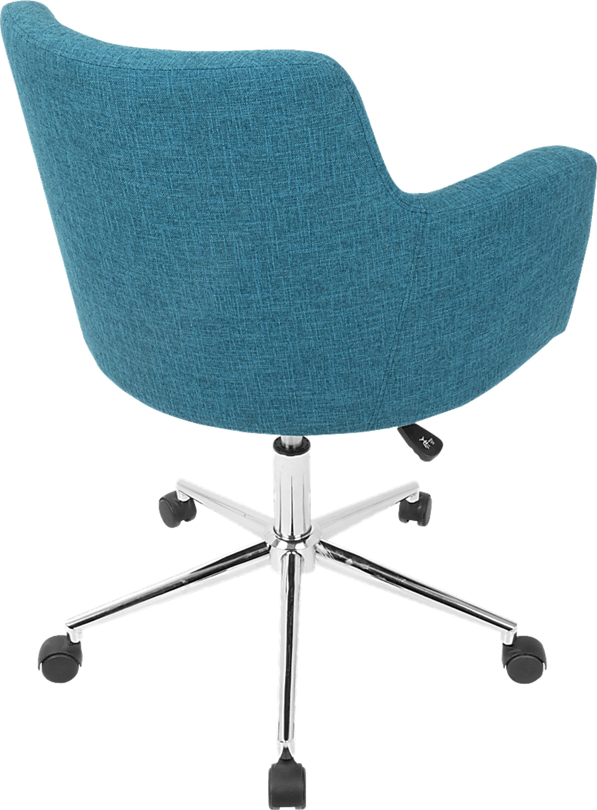 Aymard Blue Office Chair - Image 3