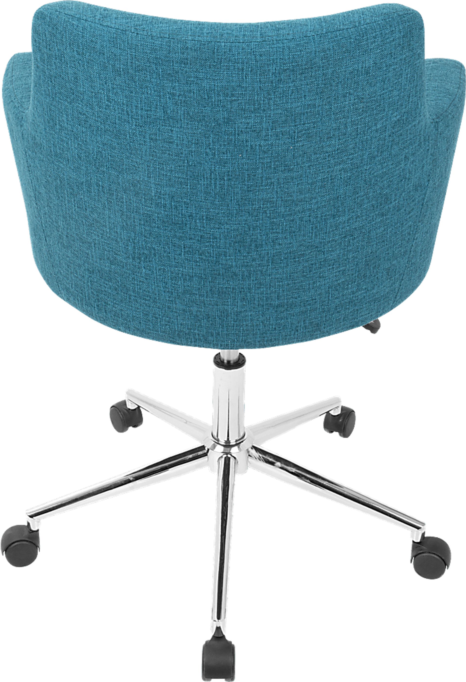 Aymard Blue Office Chair - Image 4