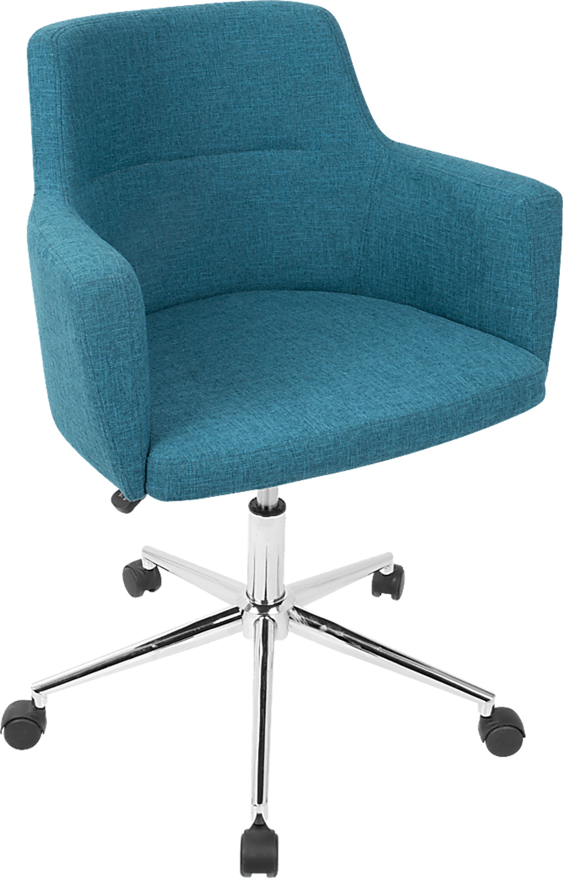 Aymard Blue Office Chair - Image 1