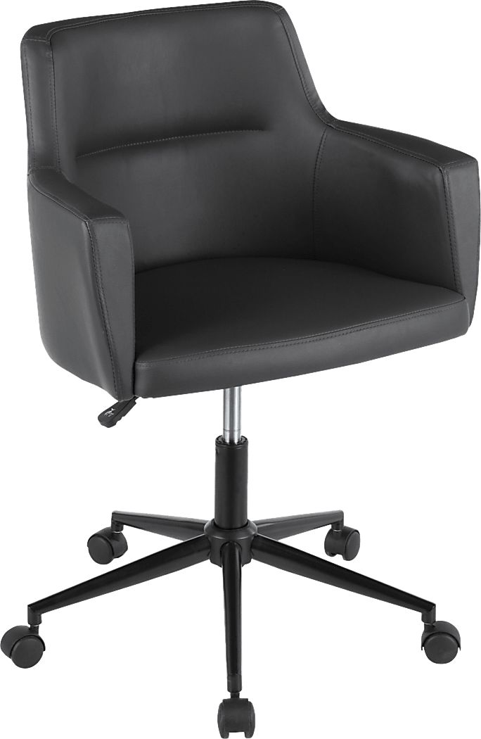 Aymard Charcoal Office Chair Rooms To Go