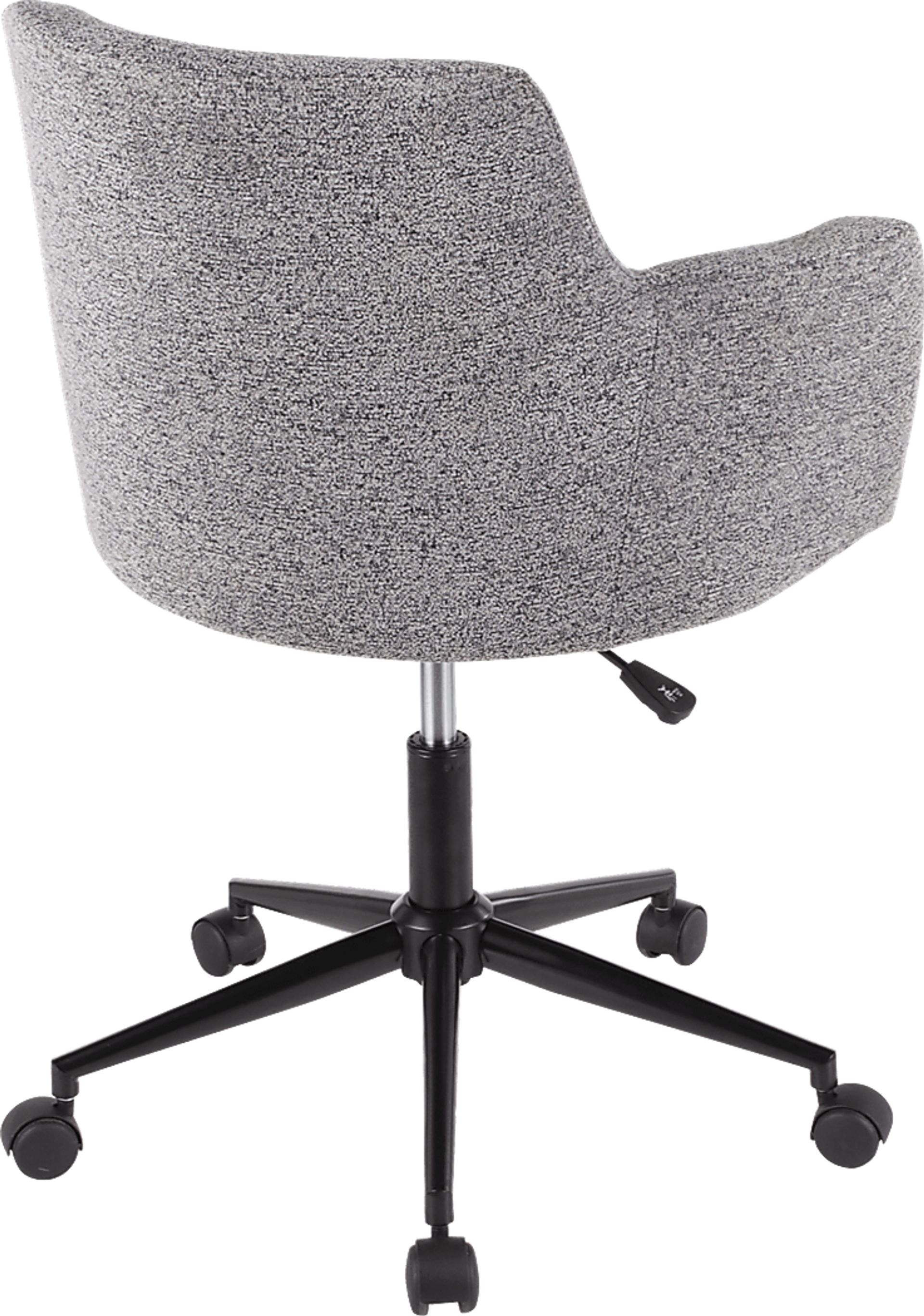Aymard Gray Office Chair - Image 3