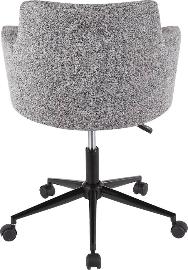 Aymard Gray Office Chair - Thumbnail - Image 4