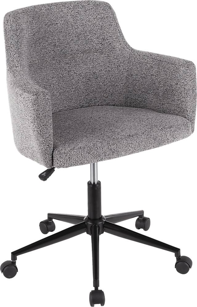 Aymard Gray Office Chair - Thumbnail - Image 1