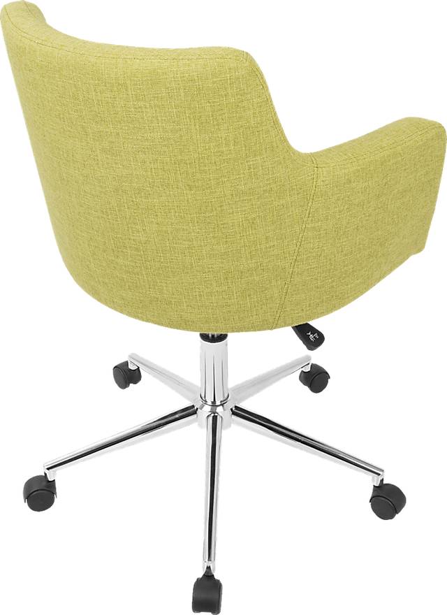 Aymard Green Office Chair - Thumbnail - Image 3