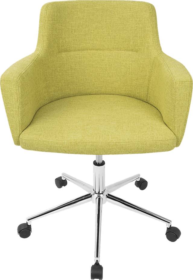 Aymard Green Office Chair - Thumbnail - Image 5