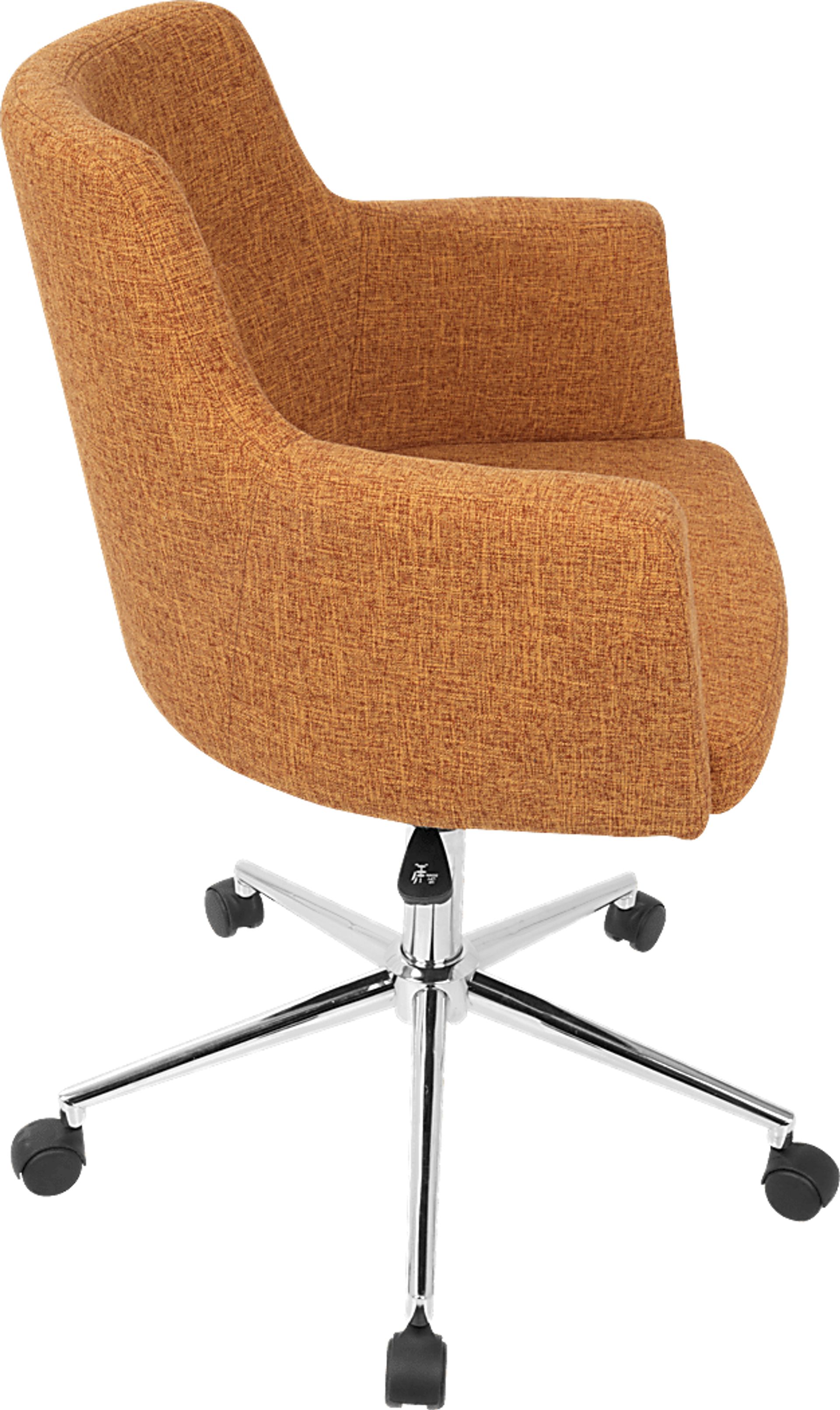 Aymard Orange Office Chair - Image 2