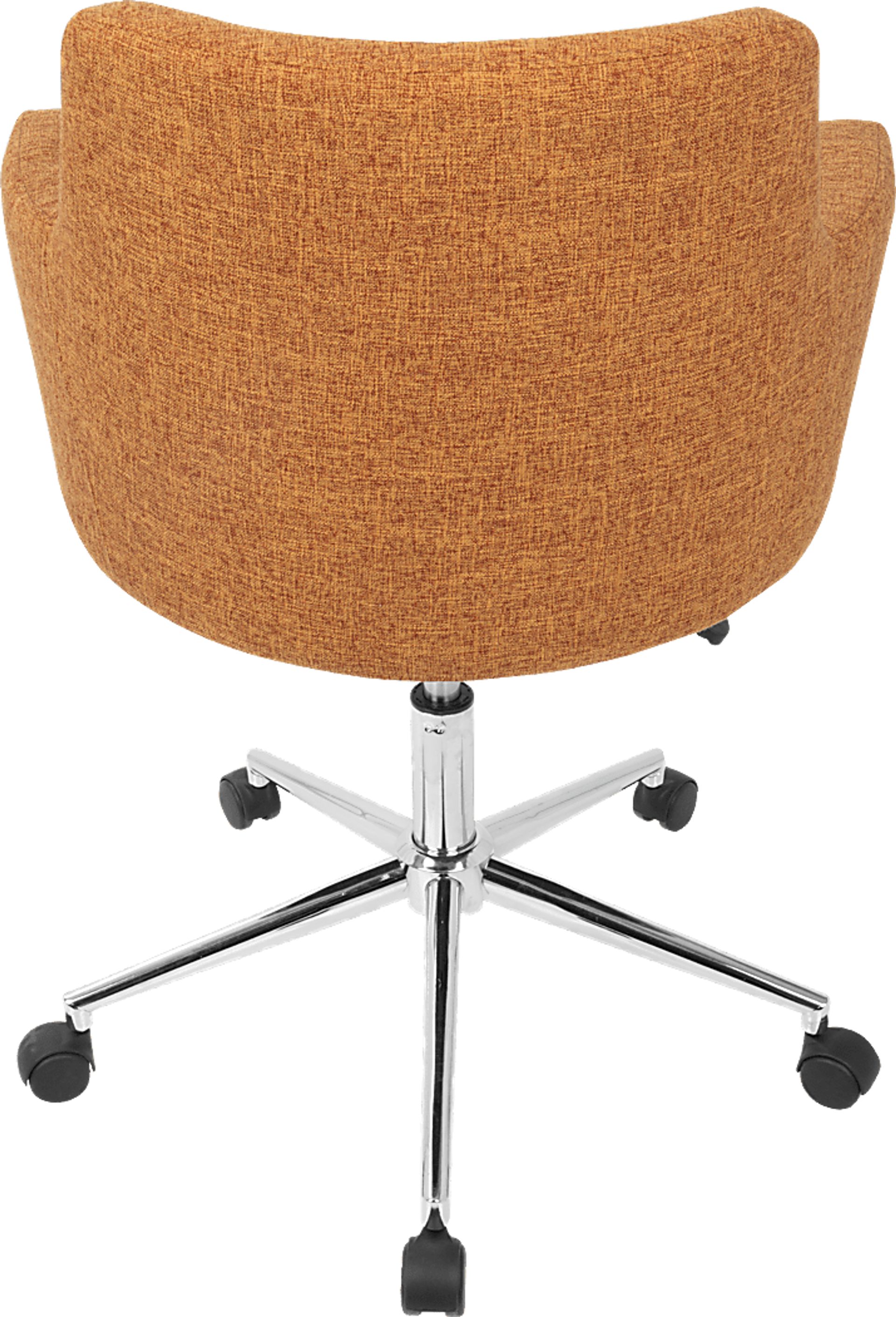 Aymard Orange Office Chair - Image 4