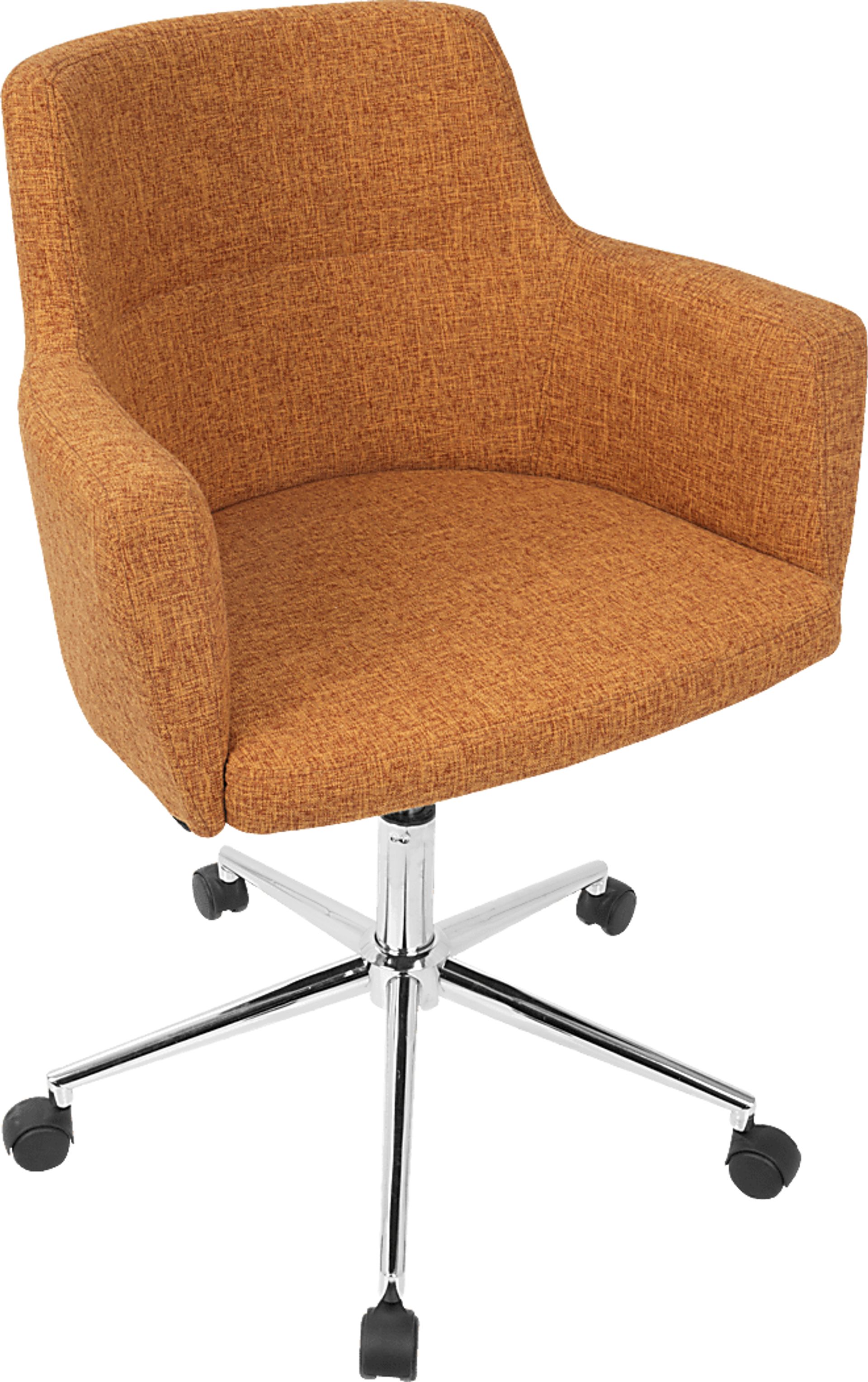 Aymard Orange Office Chair - Image 1