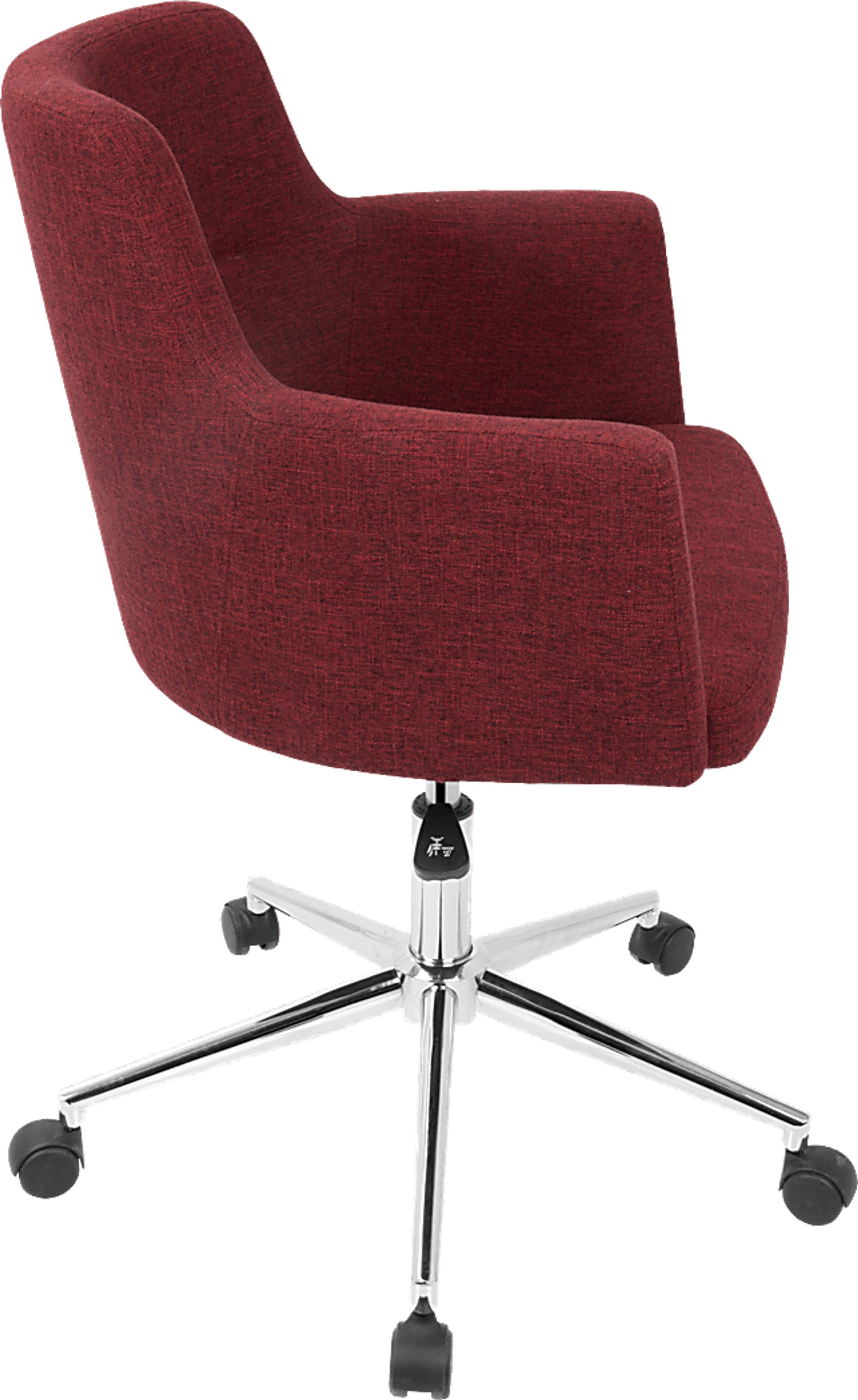 Aymard Red Office Chair - Image 2