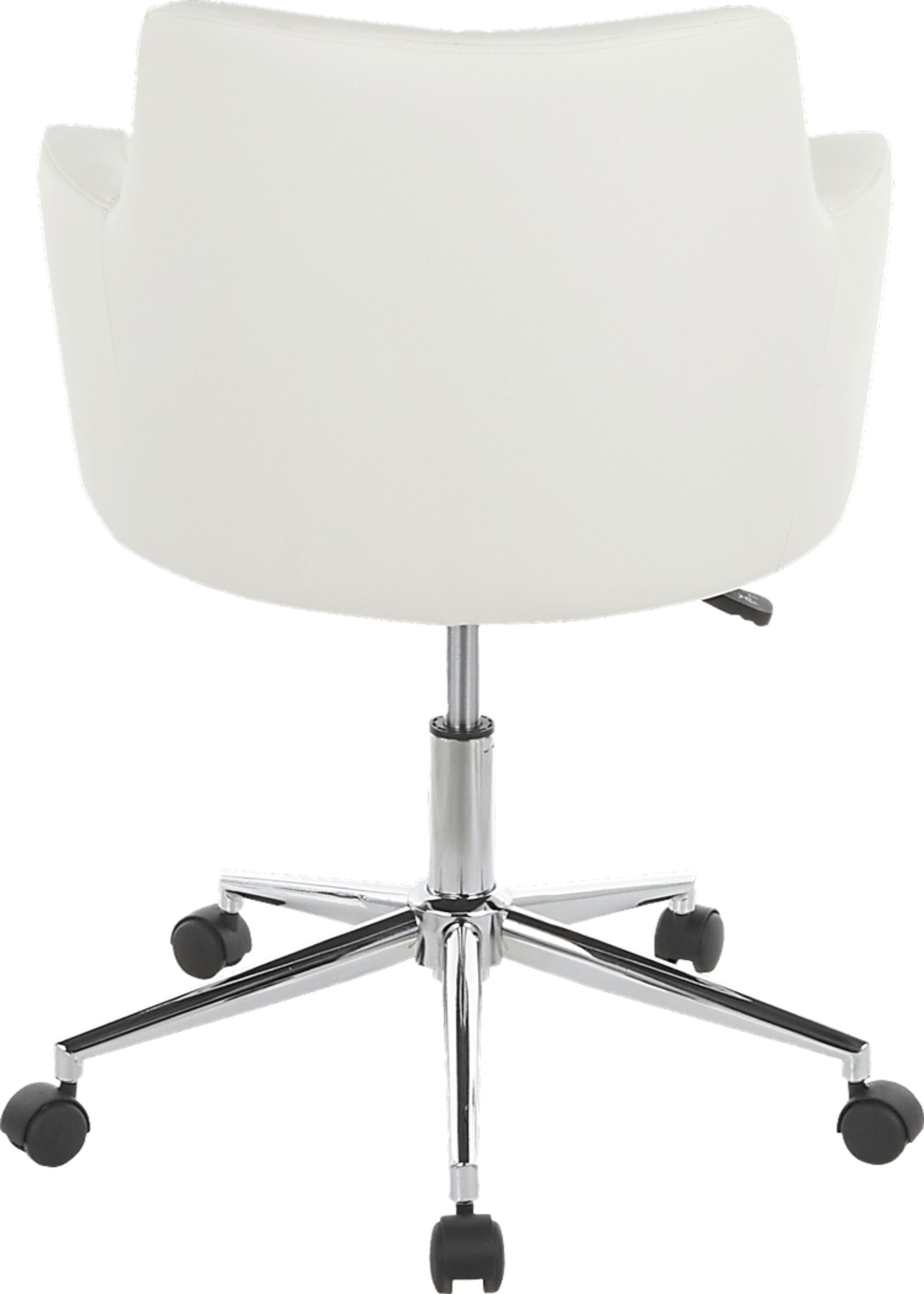Aymard White Office Chair - Image 5