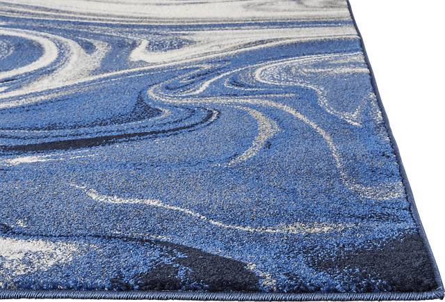 Aymil Blue 8'3 x 10'2 Rug - Thumbnail - Image 3