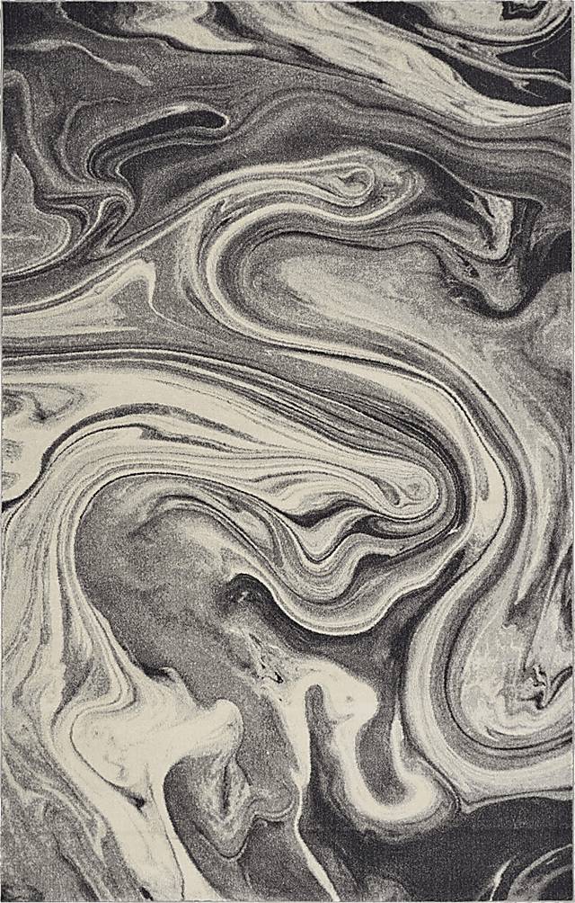 Aymil Gray 5' x 7'6 Rug - Thumbnail - Image 1