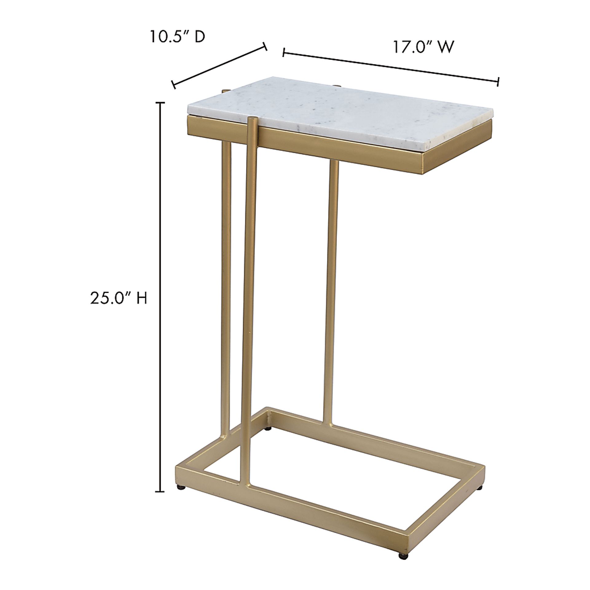 Aymore White End Table - Image 4