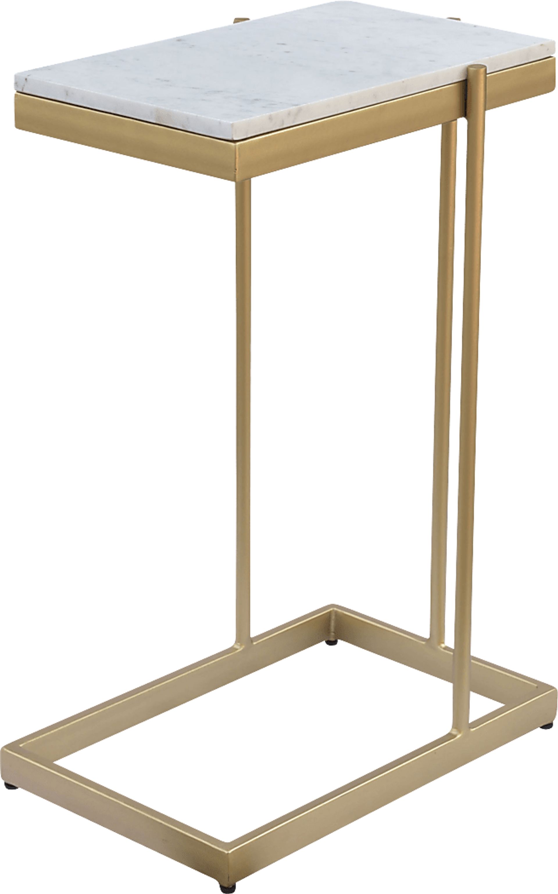 Aymore White End Table - Image 6