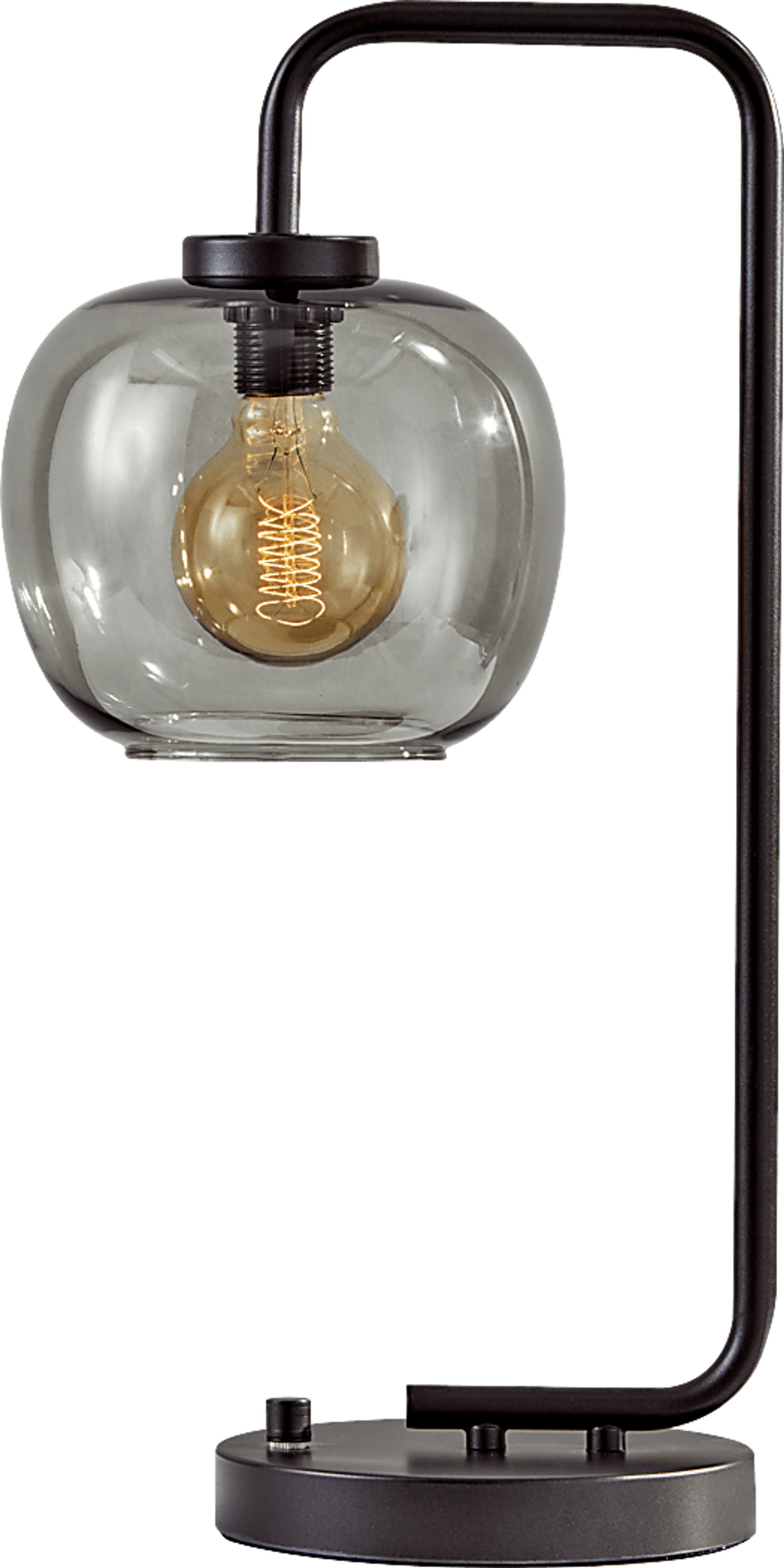 Aynlee Black 10.5 in. Lamp - Image 1