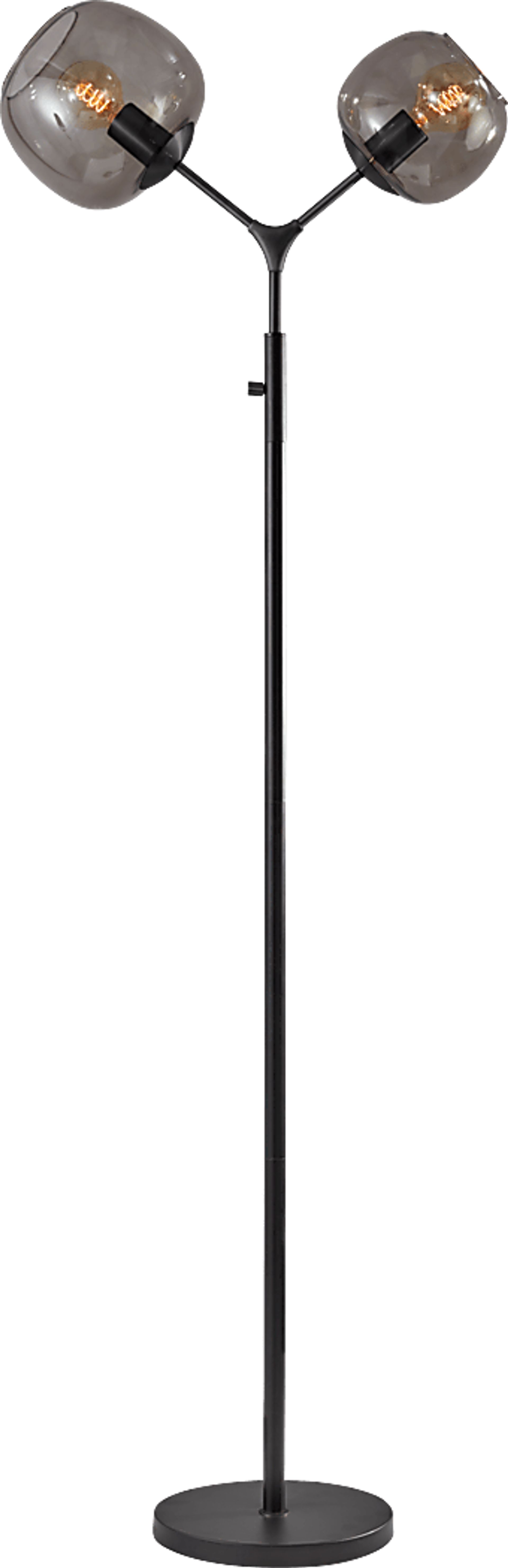 Aynlee Black 2 Arm Floor Lamp - Image 1