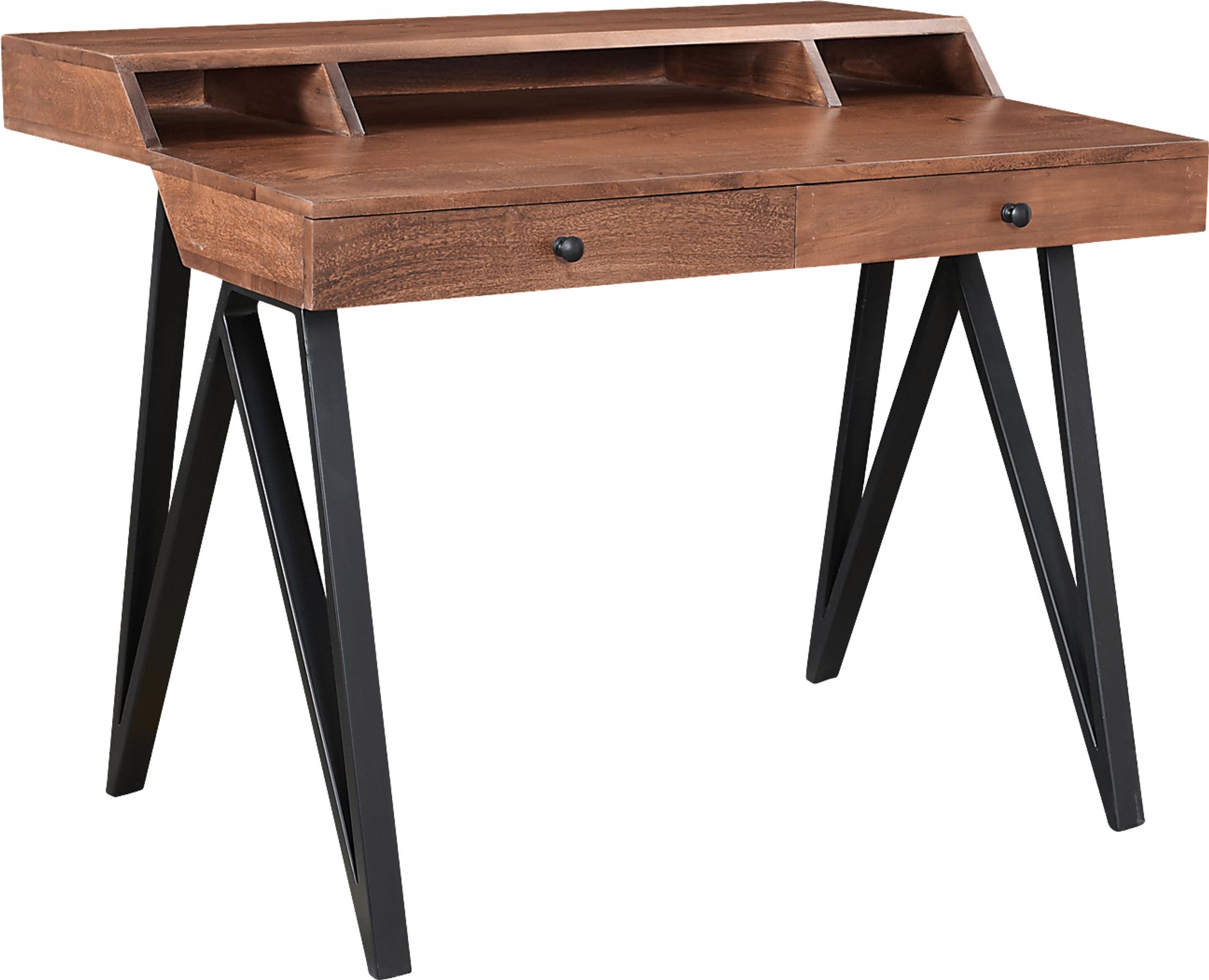 Ayrdale Brown Desk - Image 1