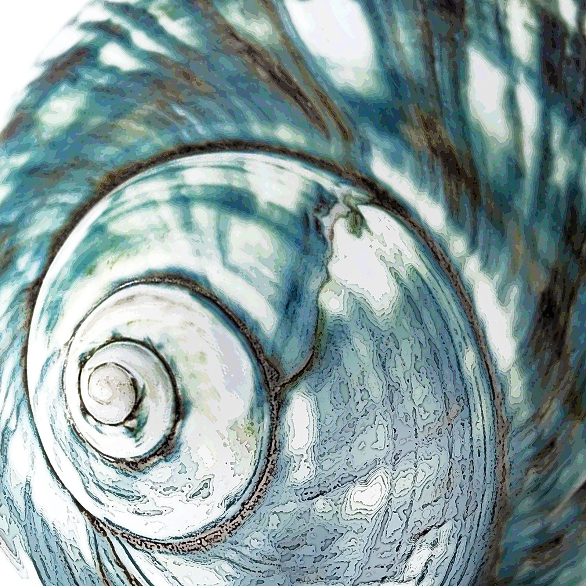 Aytan Blue Artwork - Image 1