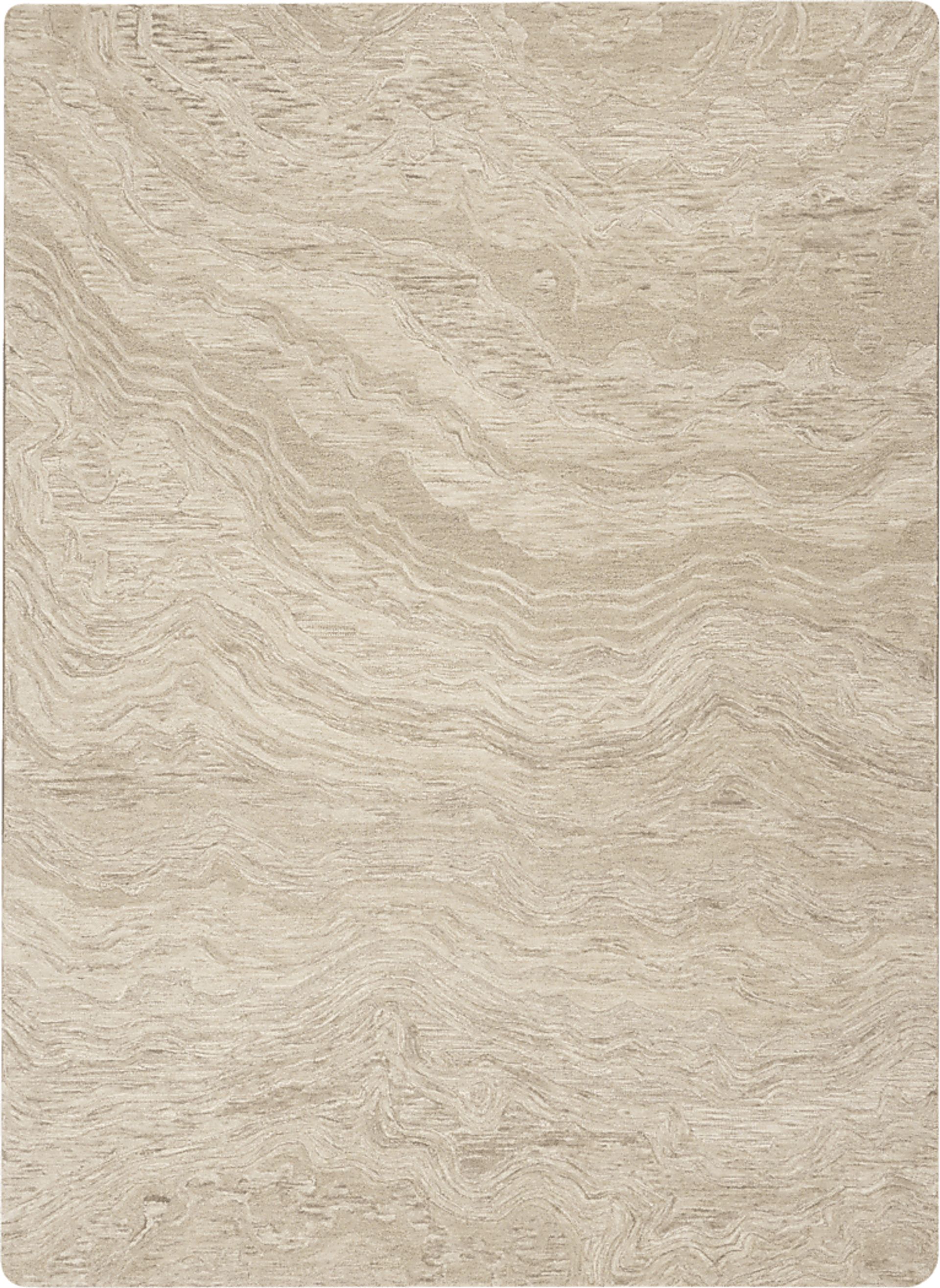 Azalea Taupe 5'3 x 7'3 Rug - Image 1