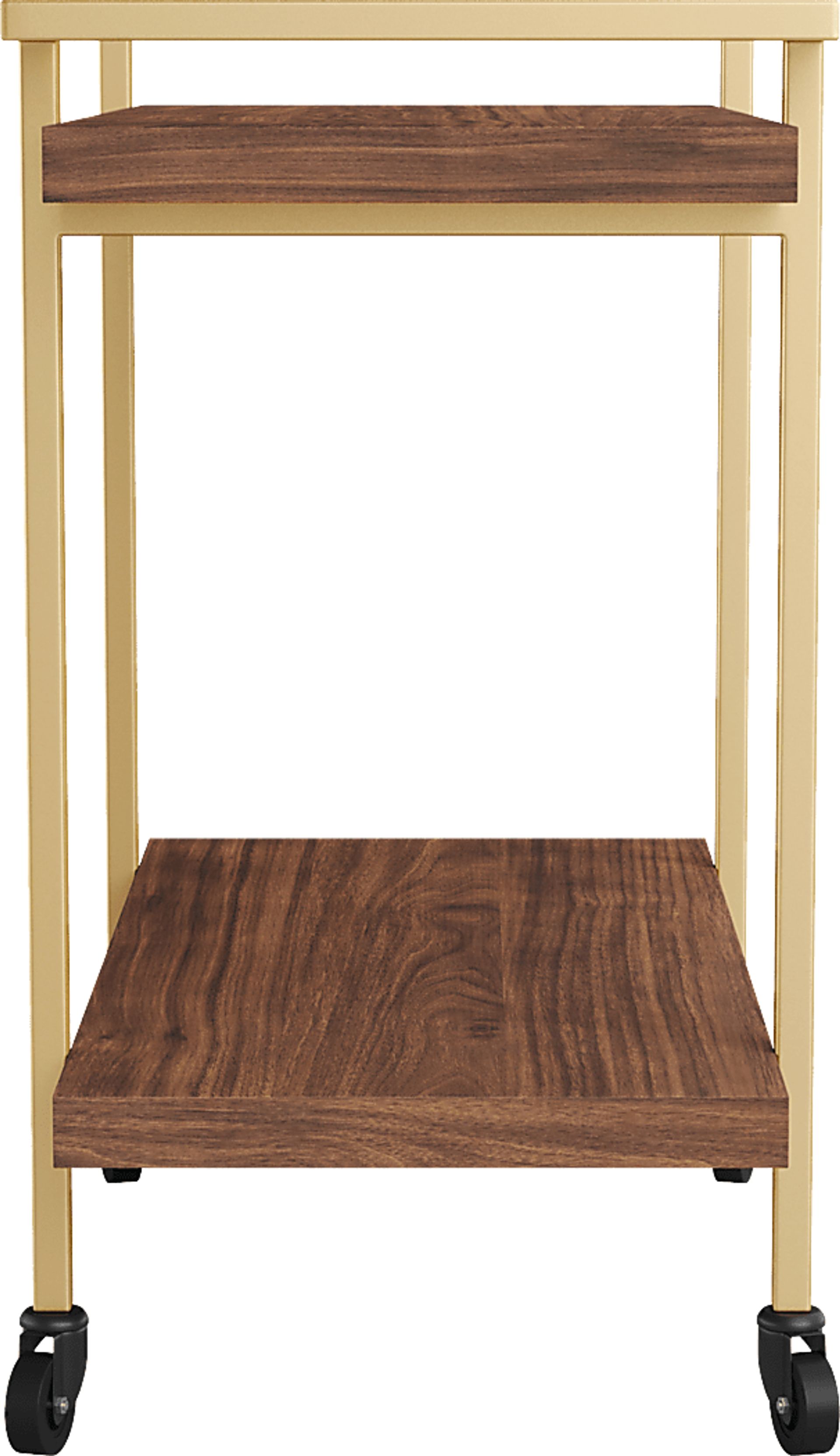 Azaline Brown Printer Cart - Image 7