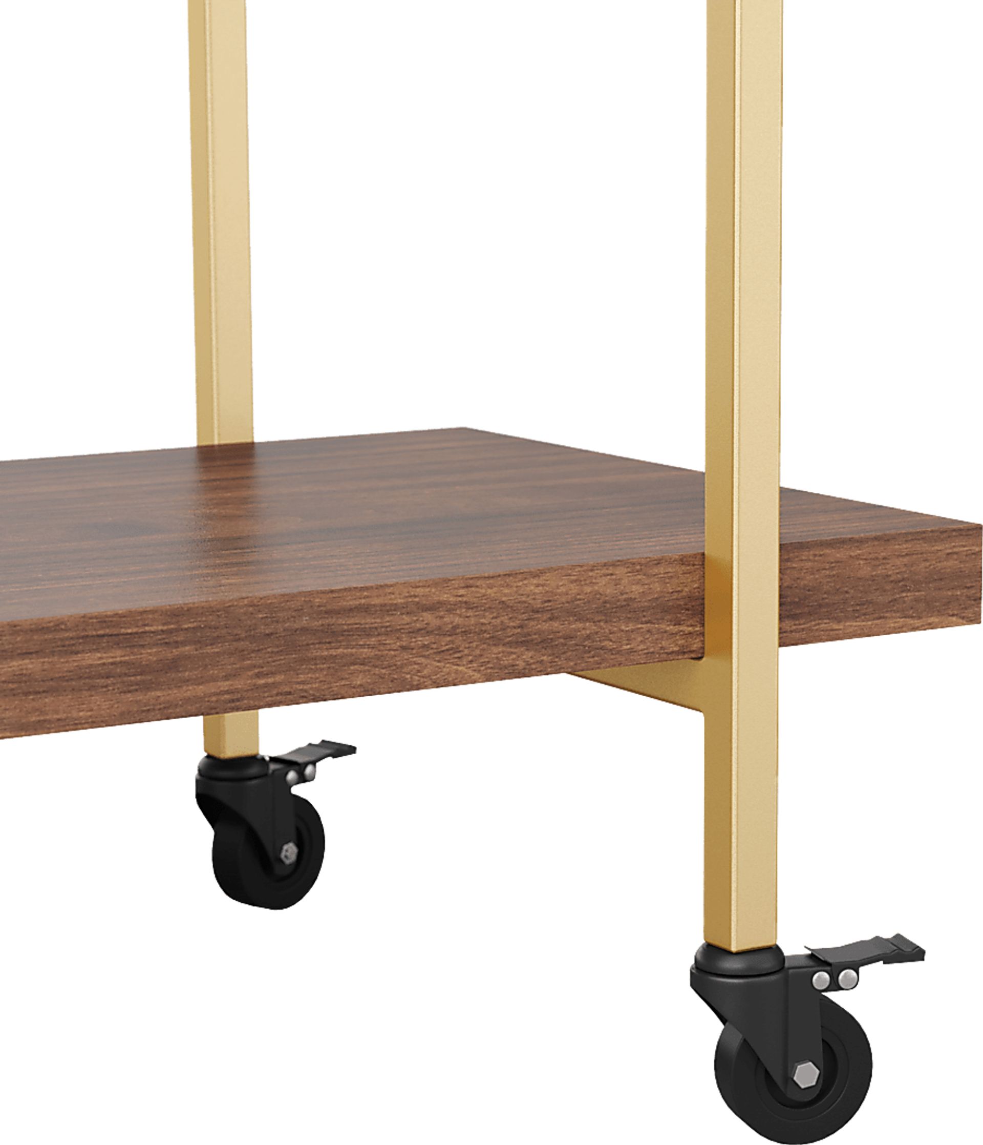 Azaline Brown Printer Cart - Image 8