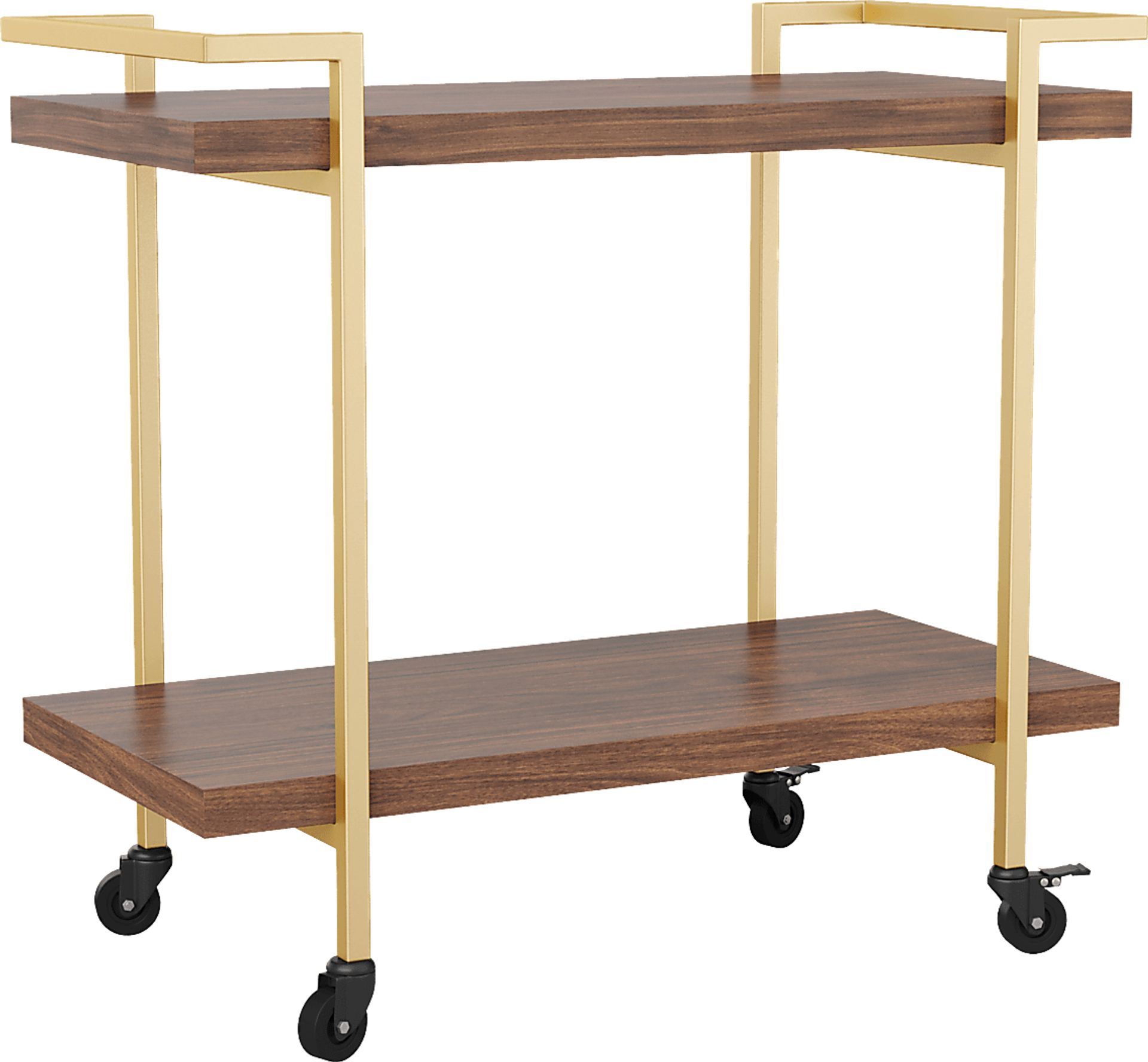 Azaline Brown Printer Cart - Image 1