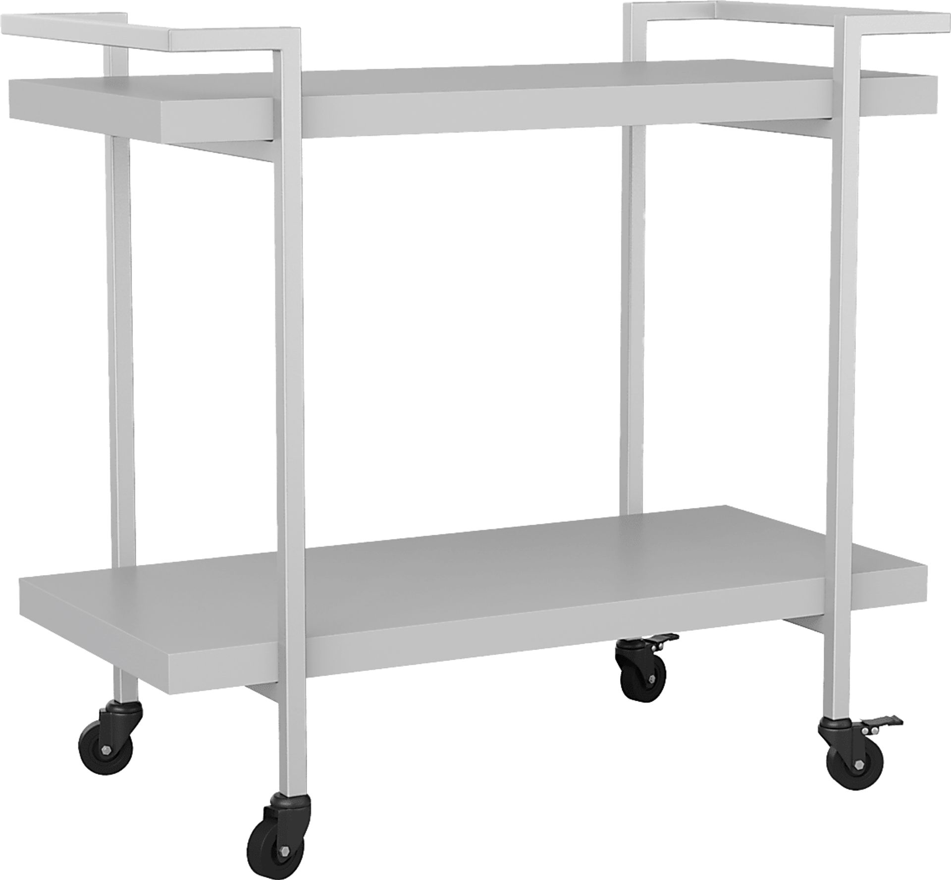 Azaline Gray Printer Cart - Image 1
