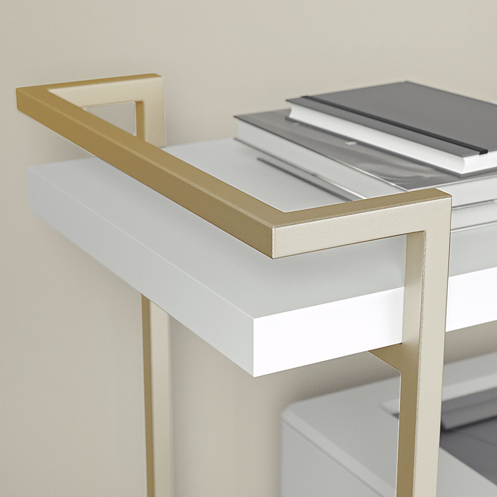 Azaline White Printer Cart - Image 4