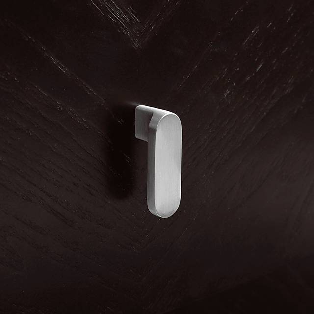Azaloak Black and Silver Nightstand - Thumbnail - Image 5
