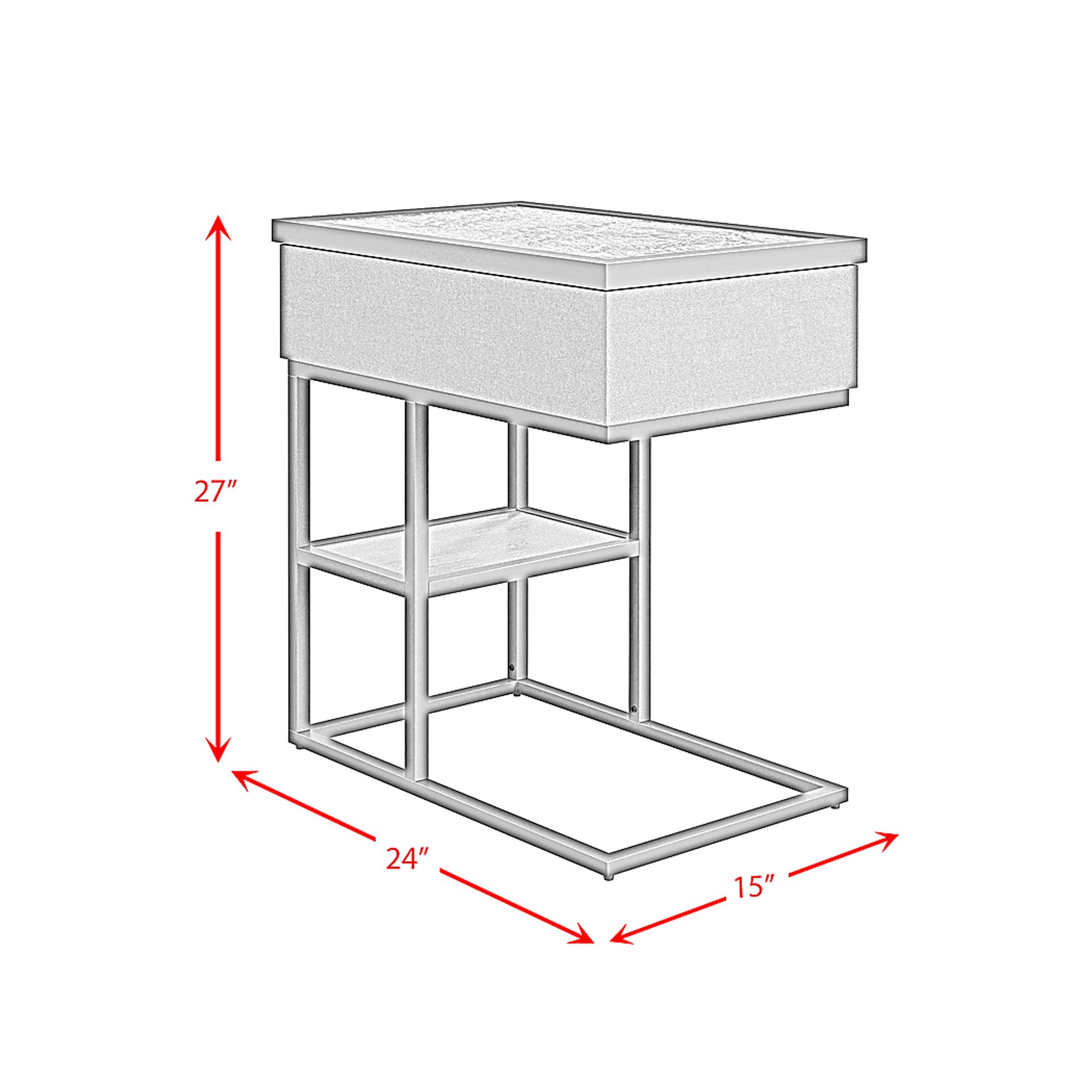 Azaria Black C Table - Image 5