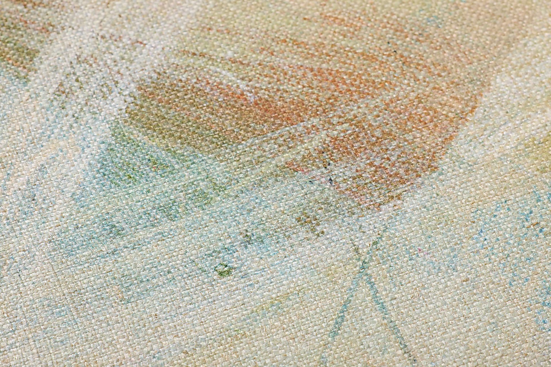 Azia II Light Blue Artwork - Image 4