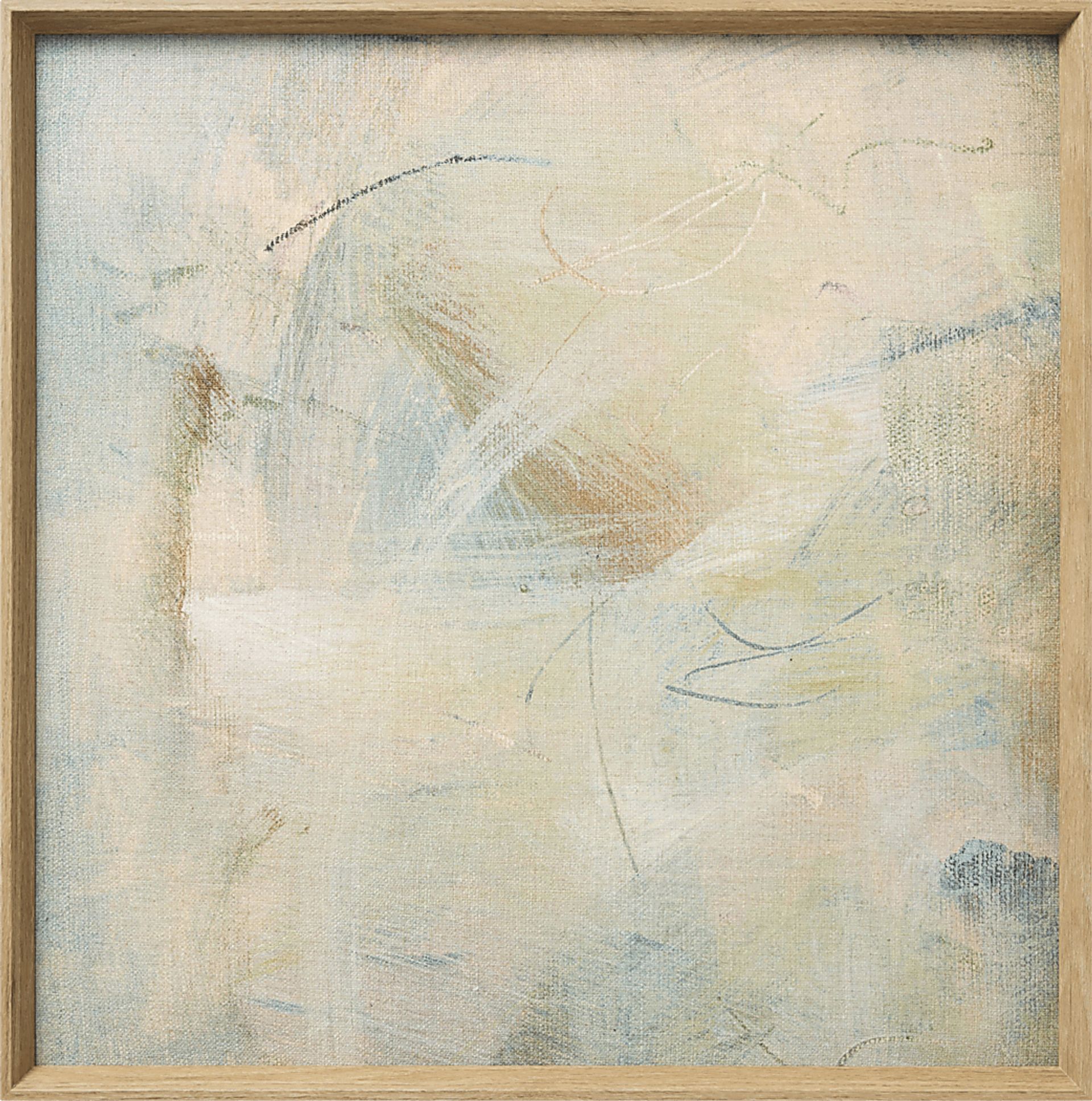 Azia II Light Blue Artwork - Image 1