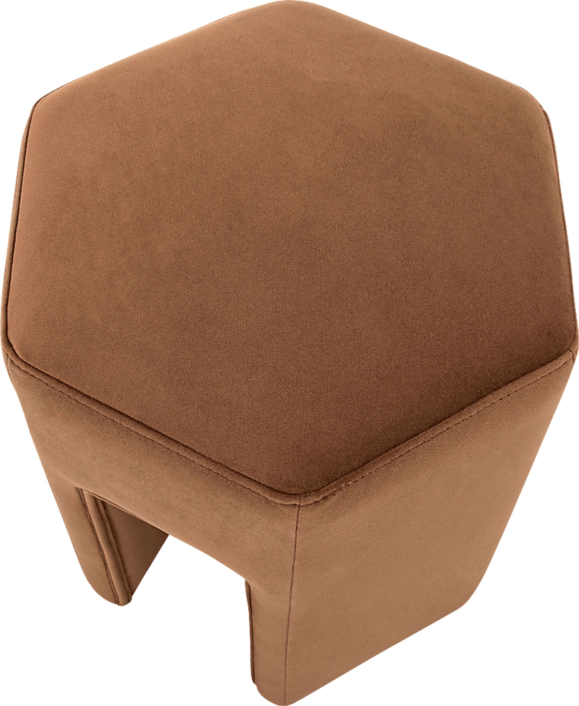 Azisa Brown Ottoman - Image 3