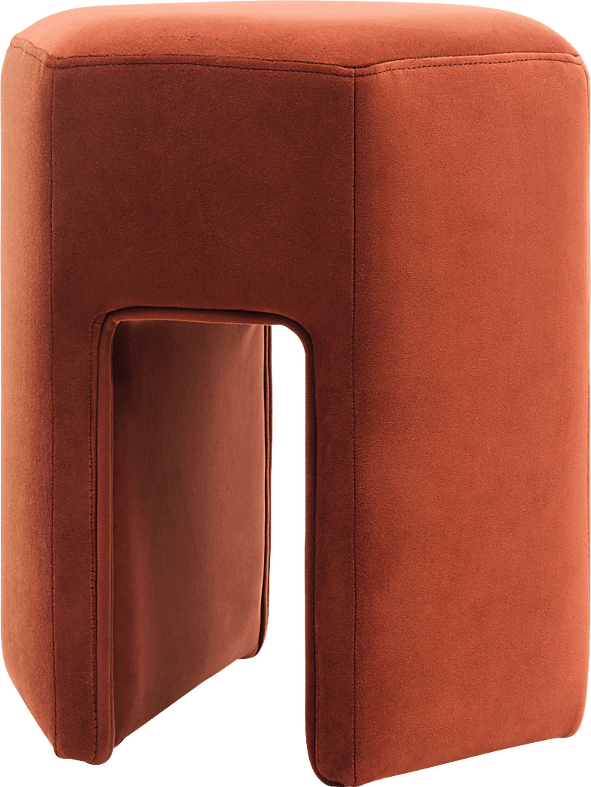 Azisa Rust Ottoman - Image 1