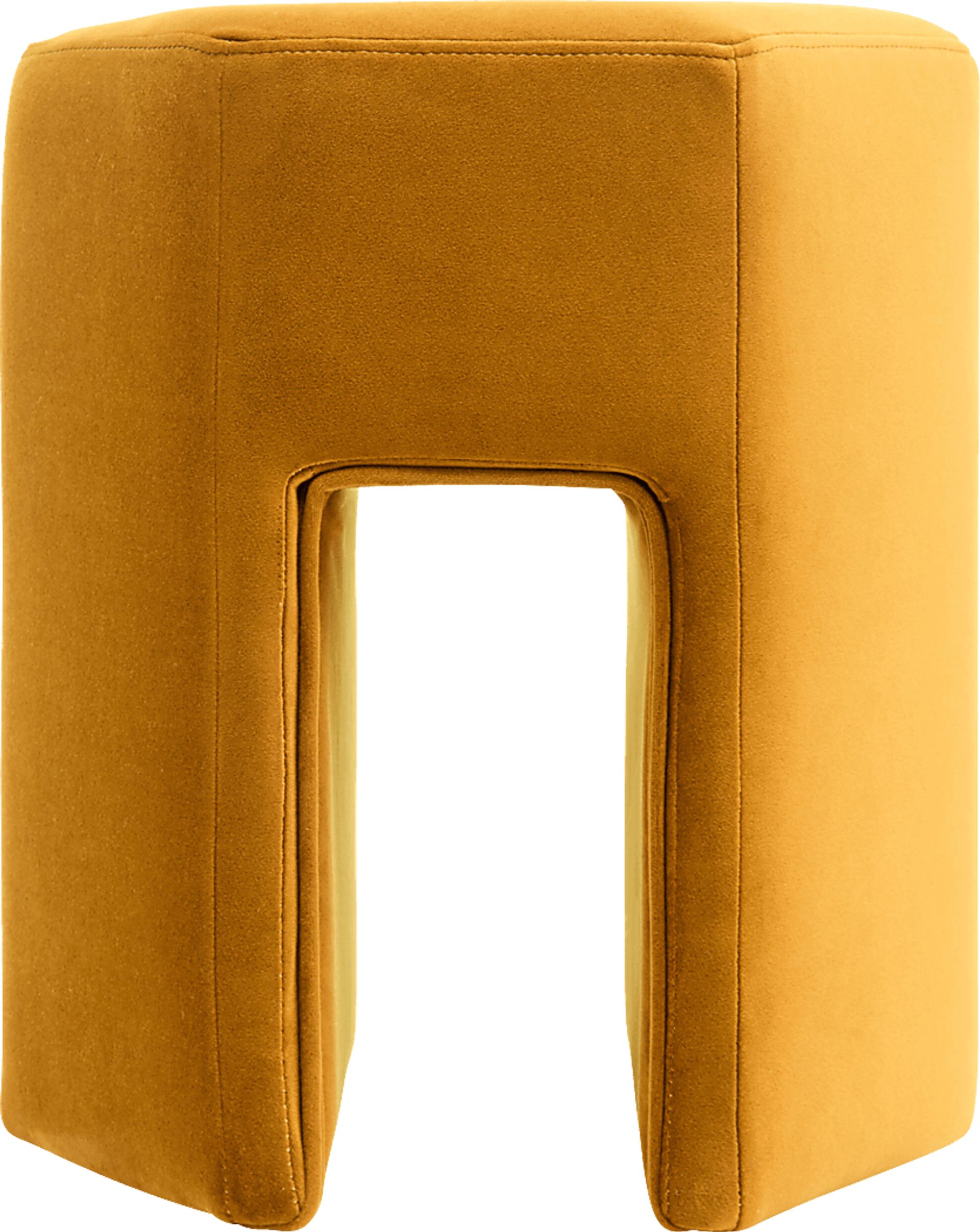 Azisa Yellow Ottoman - Image 3