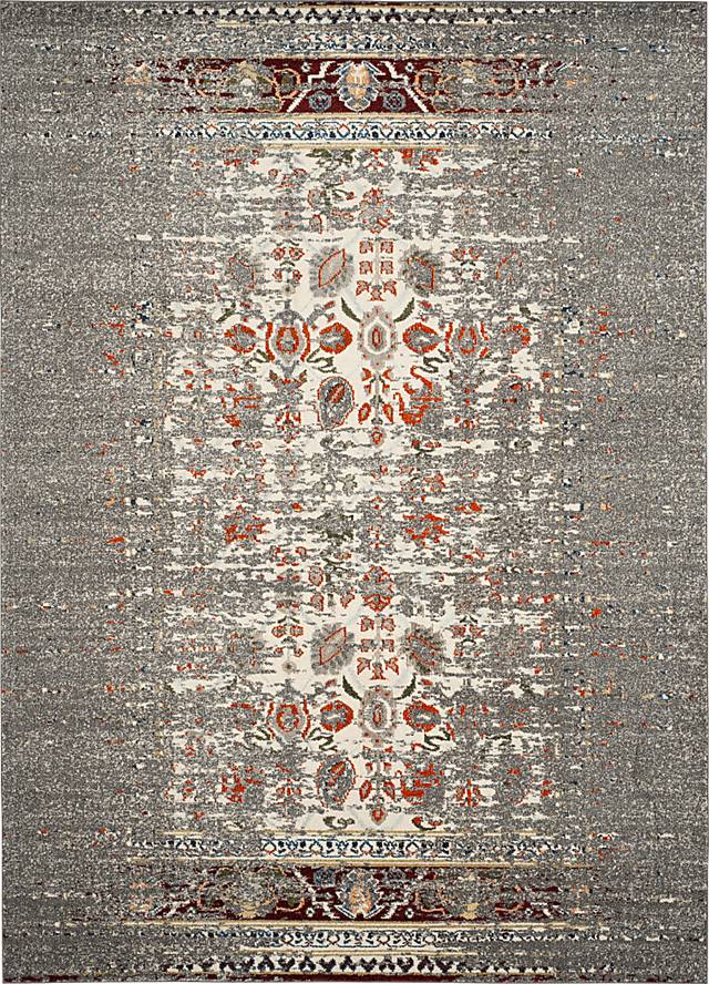 Aziza Gray 5'1 x 7'7 Rug - Thumbnail - Image 1