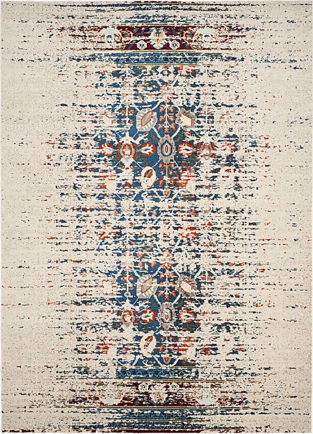 Aziza Ivory 8' x 11' Rug - Thumbnail - Image 1