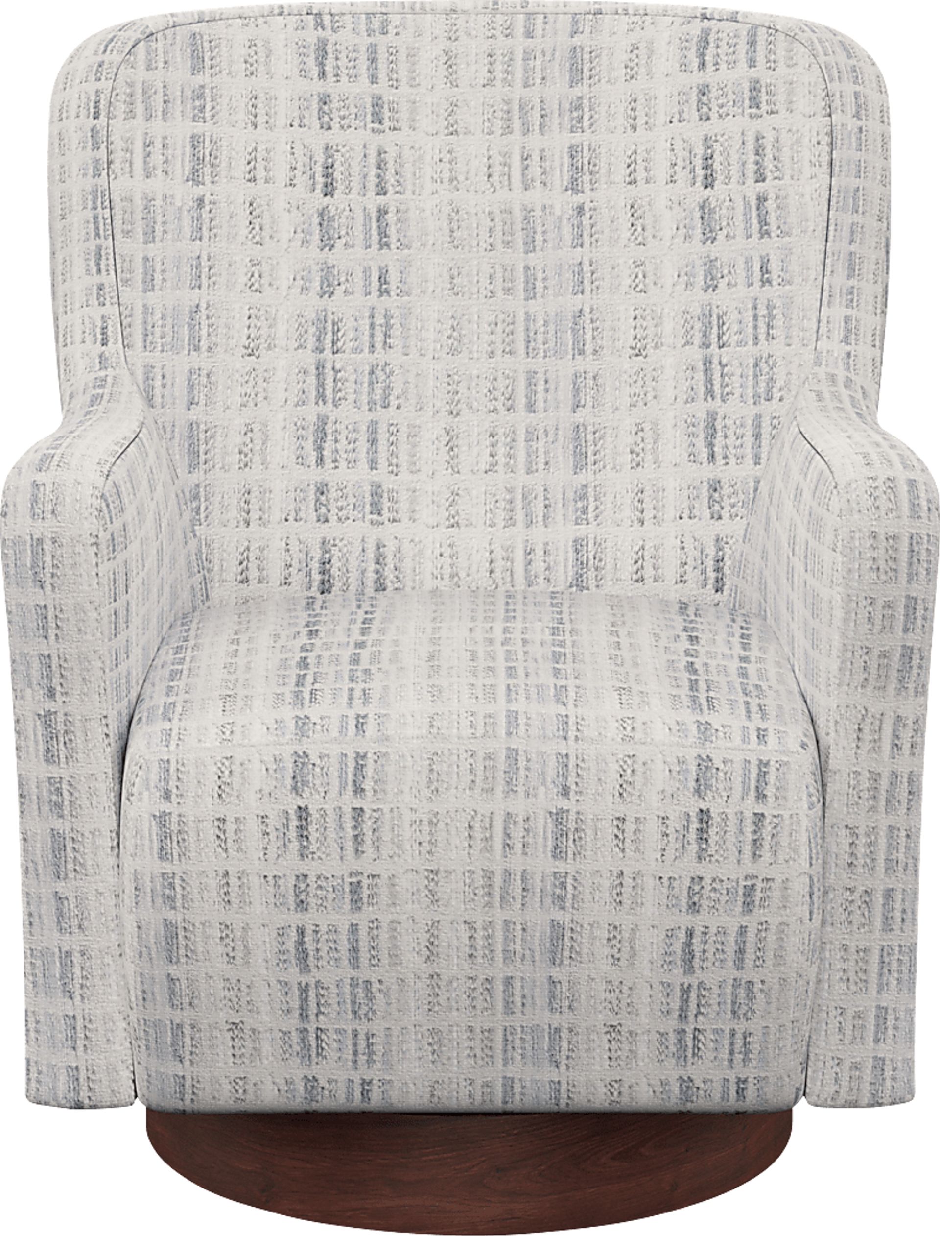 Azizi Gray Accent Chair - Image 3