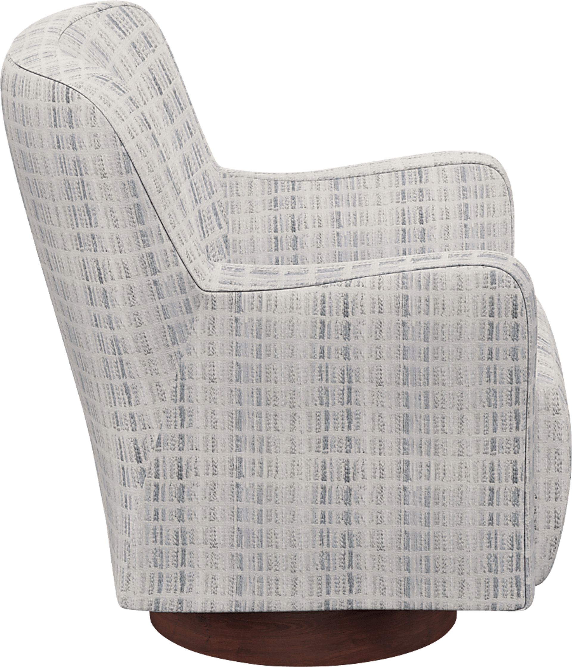Azizi Gray Accent Chair - Image 4