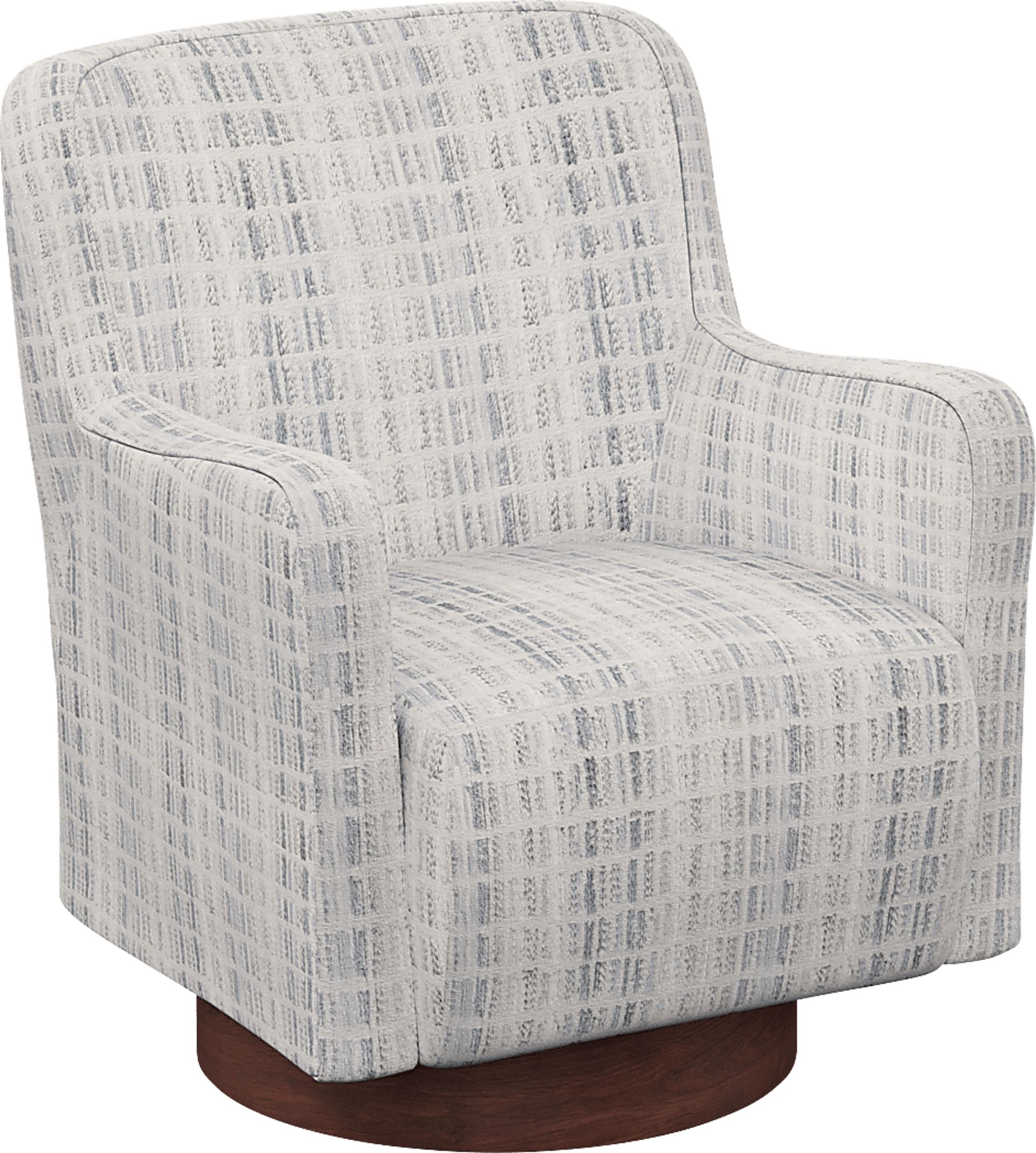 Azizi Gray Accent Chair - Image 1