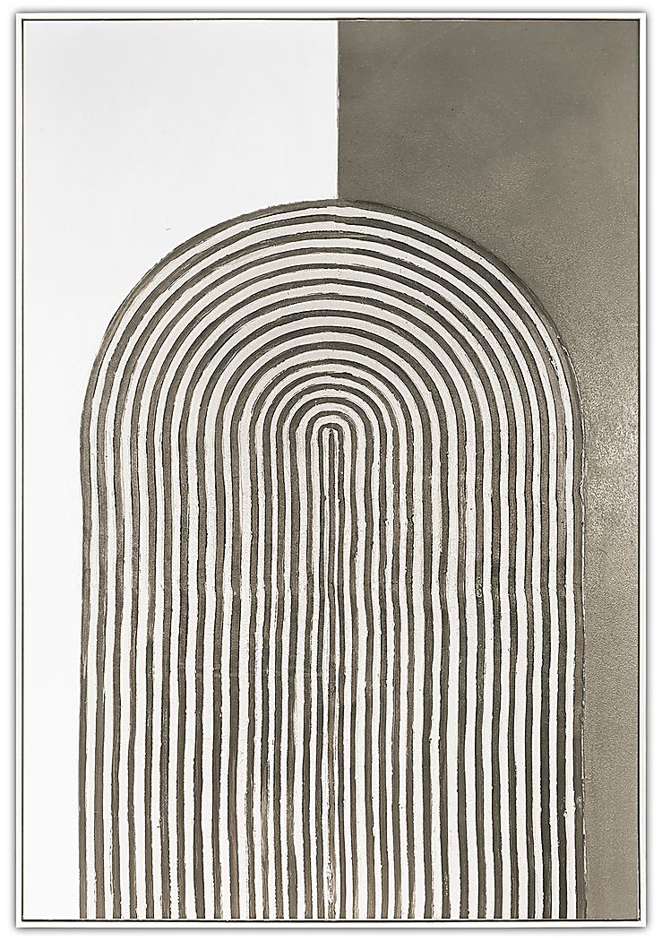 Azolae Gray Wall Art