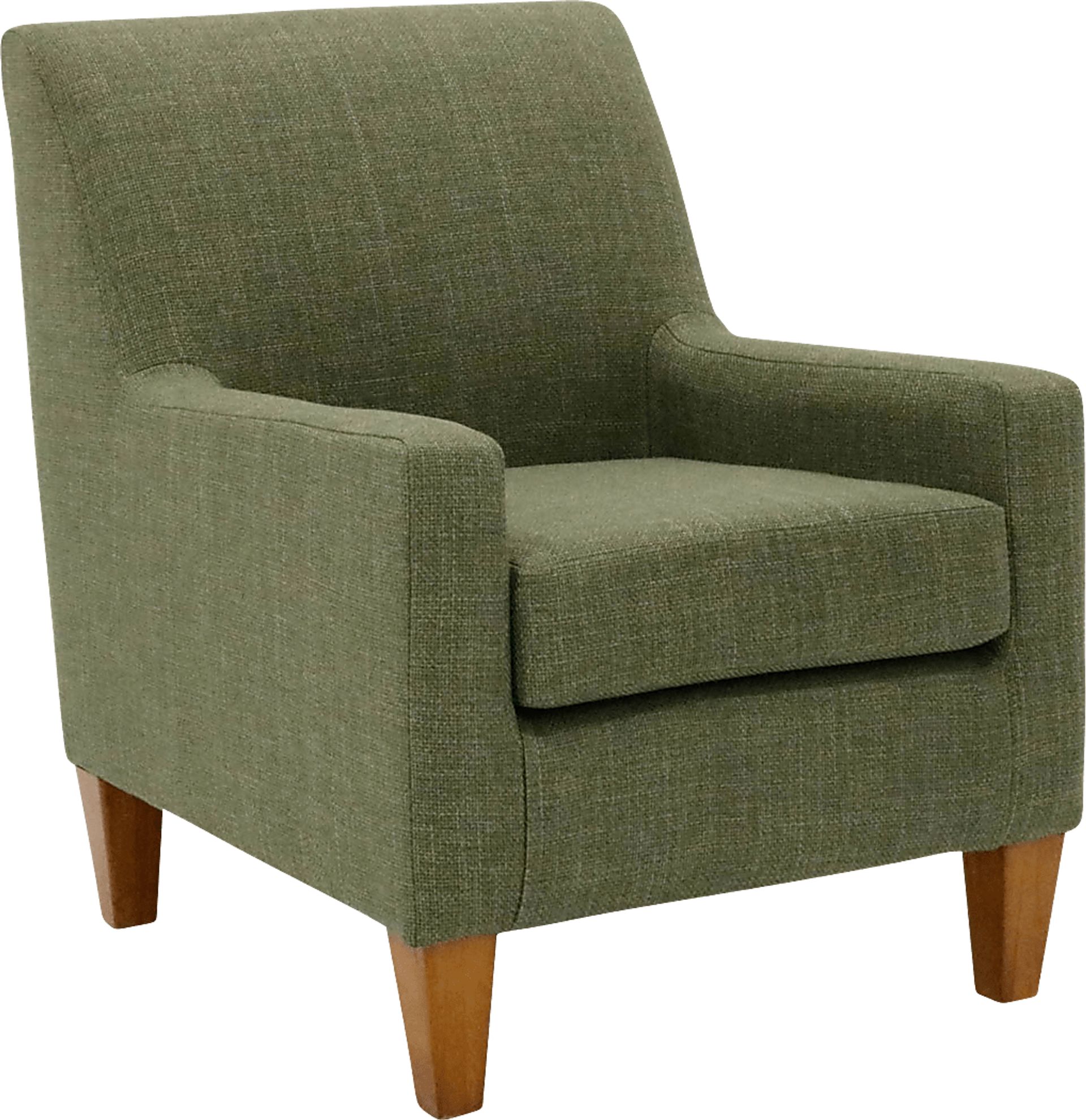 Azrae II Green Accent Chair - Image 2