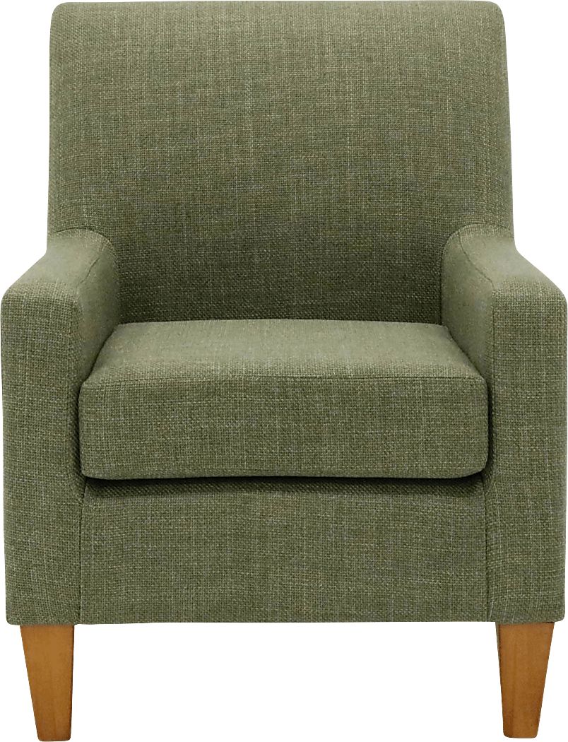 Azrae II Green Accent Chair